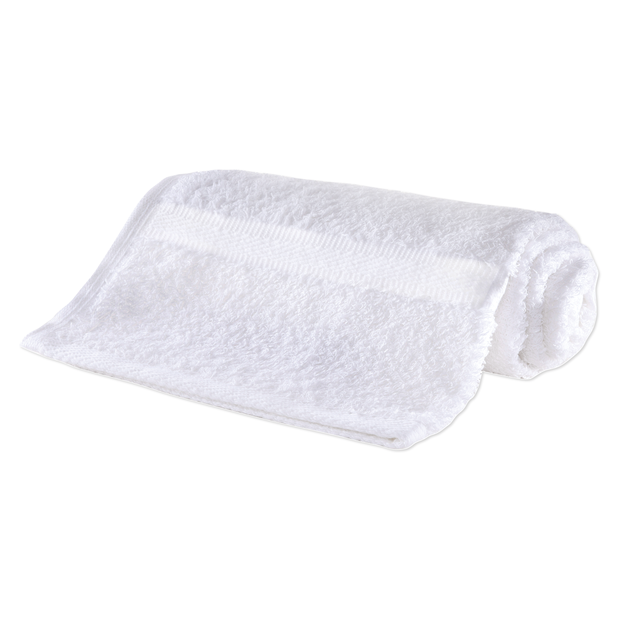 Cotton Towel, 16" x 30", Jumbo Deluxe - White