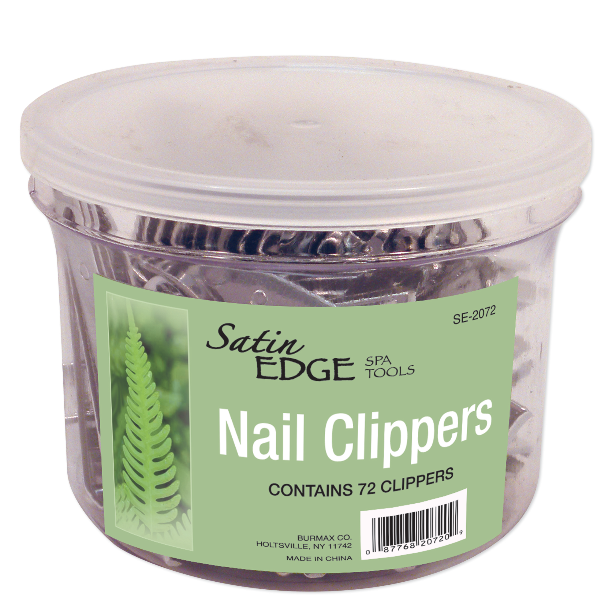 Nail Clippers, Curved Blade - Container of 72