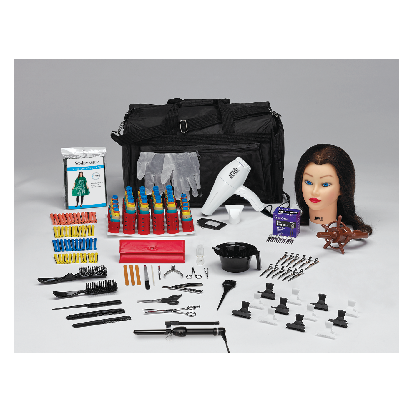Basic Cosmetology Kit With Tote Bag - Left-Handed