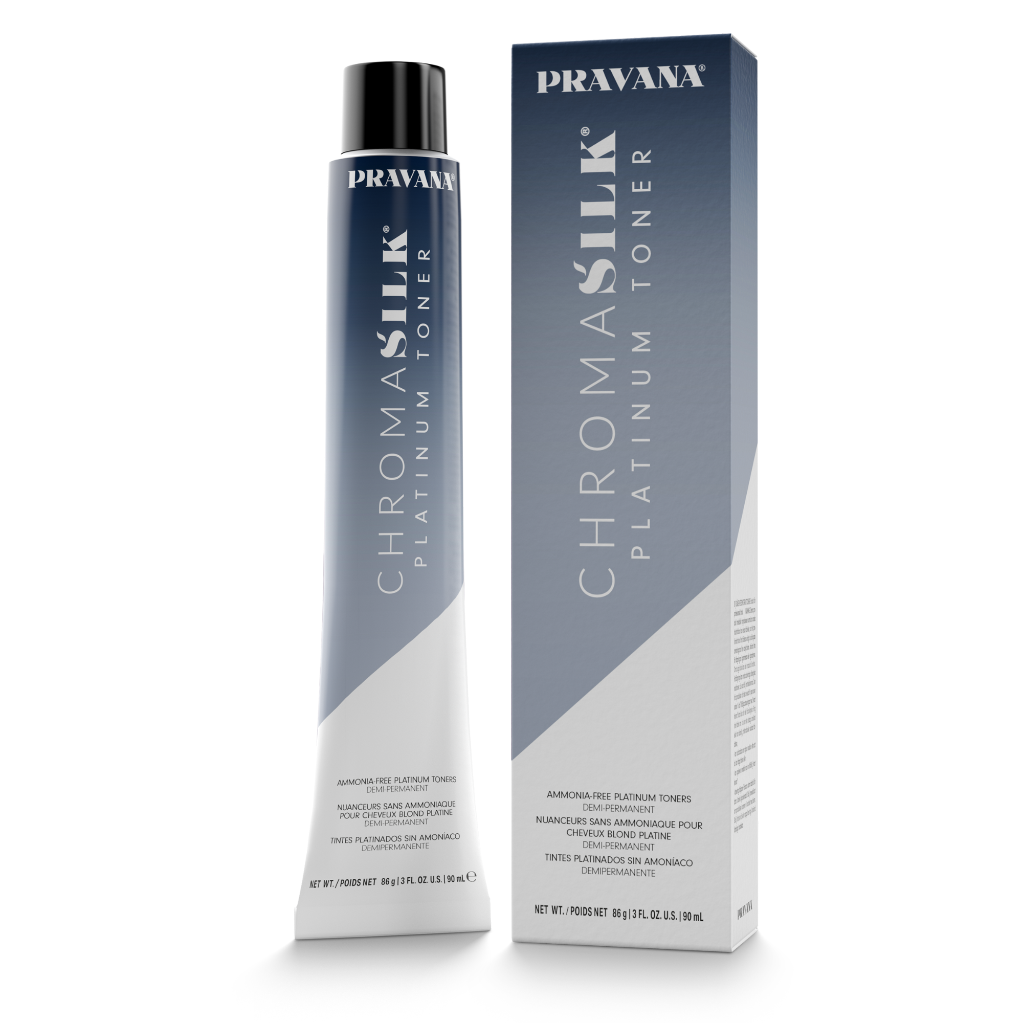 Chromasilk Platinum Toners, Demi-permanent
