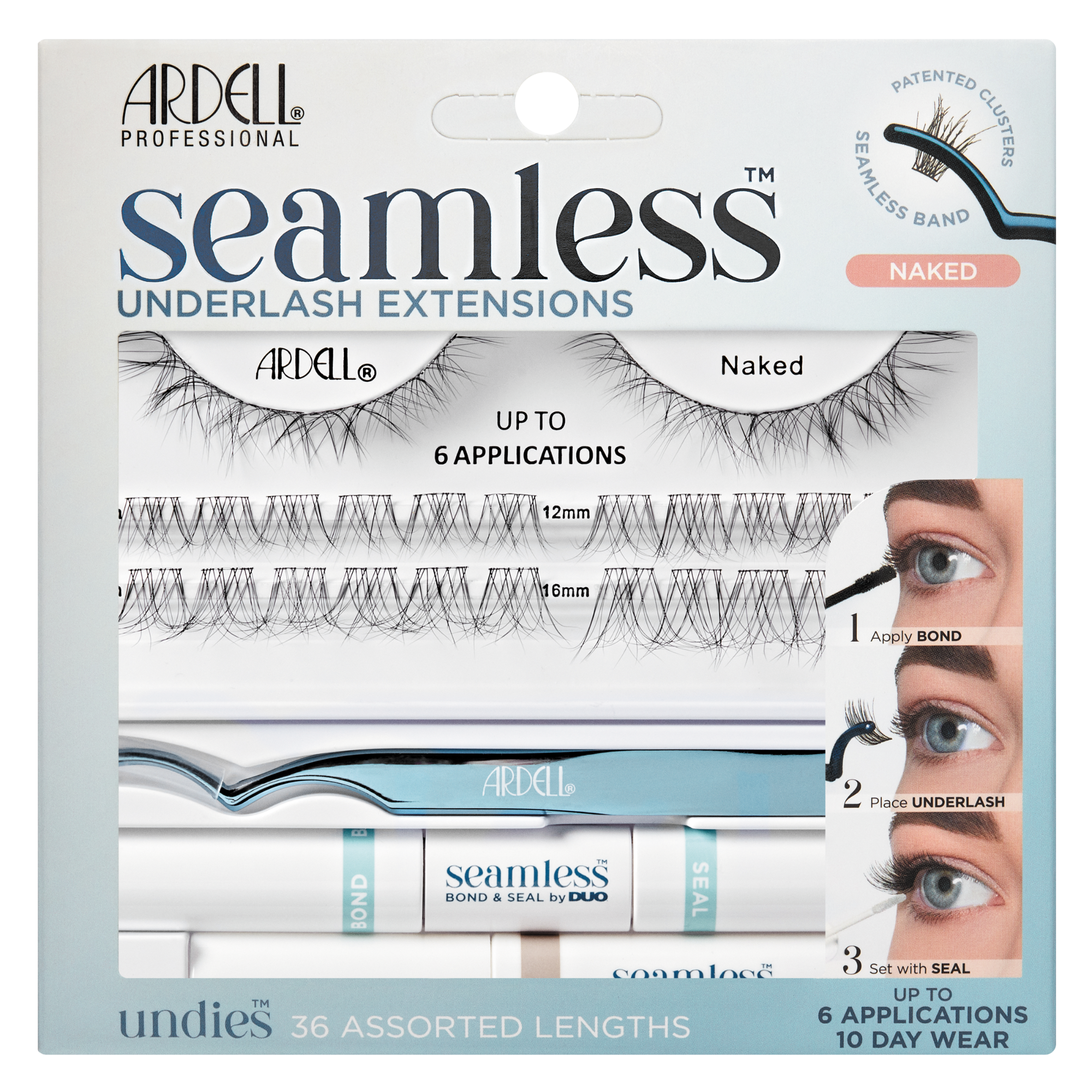 Seamless Underlash Extensions Naked Kit