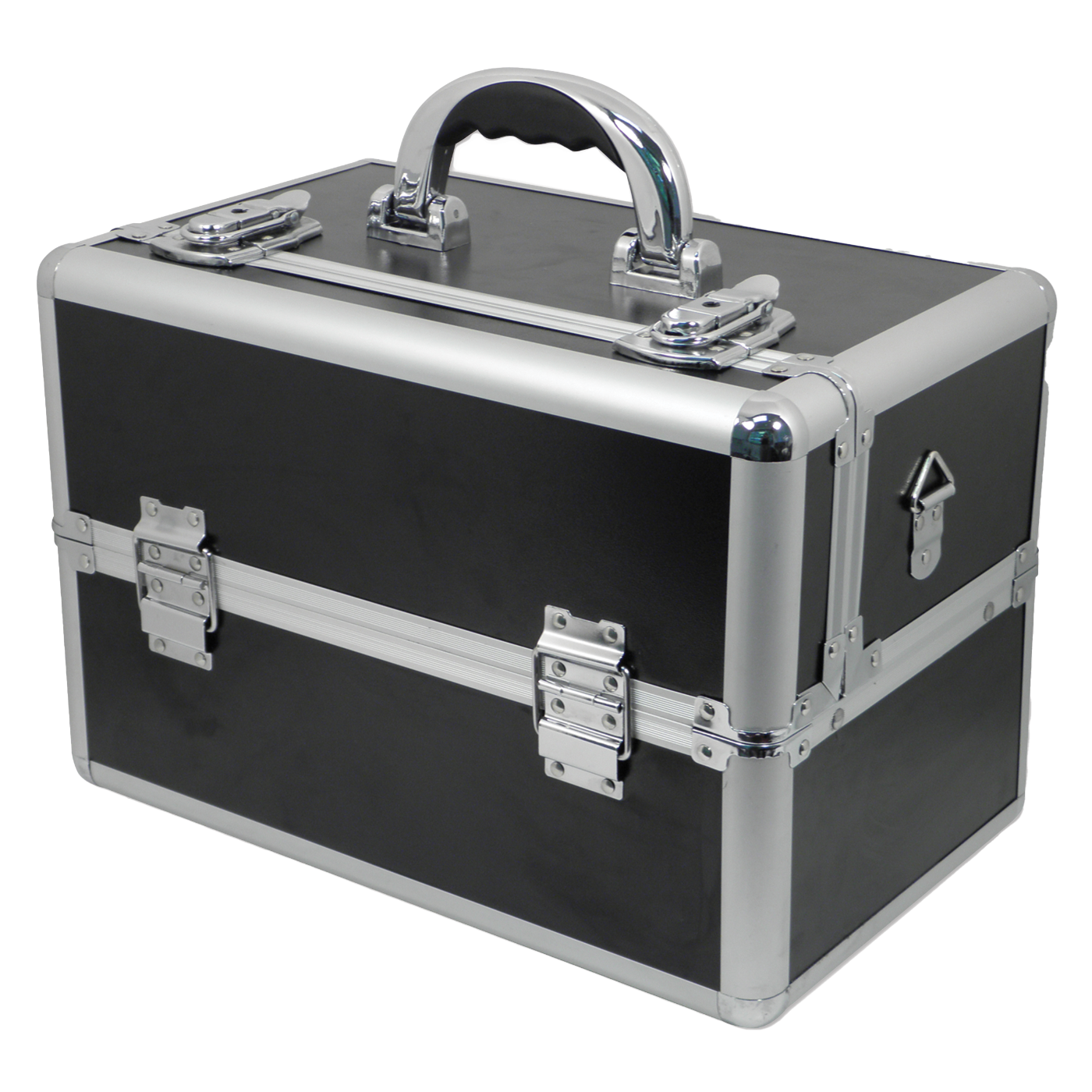 Lockable Aluminum Tool Case, Classic, Black