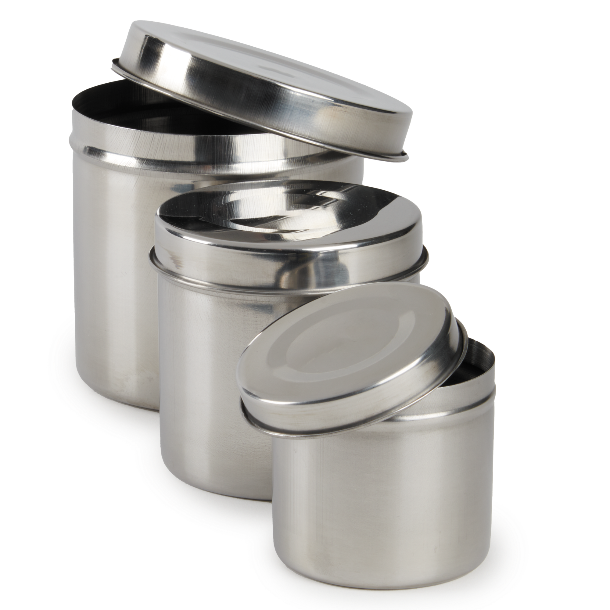 Stainless Steel Nesting Jars - 3 pk.