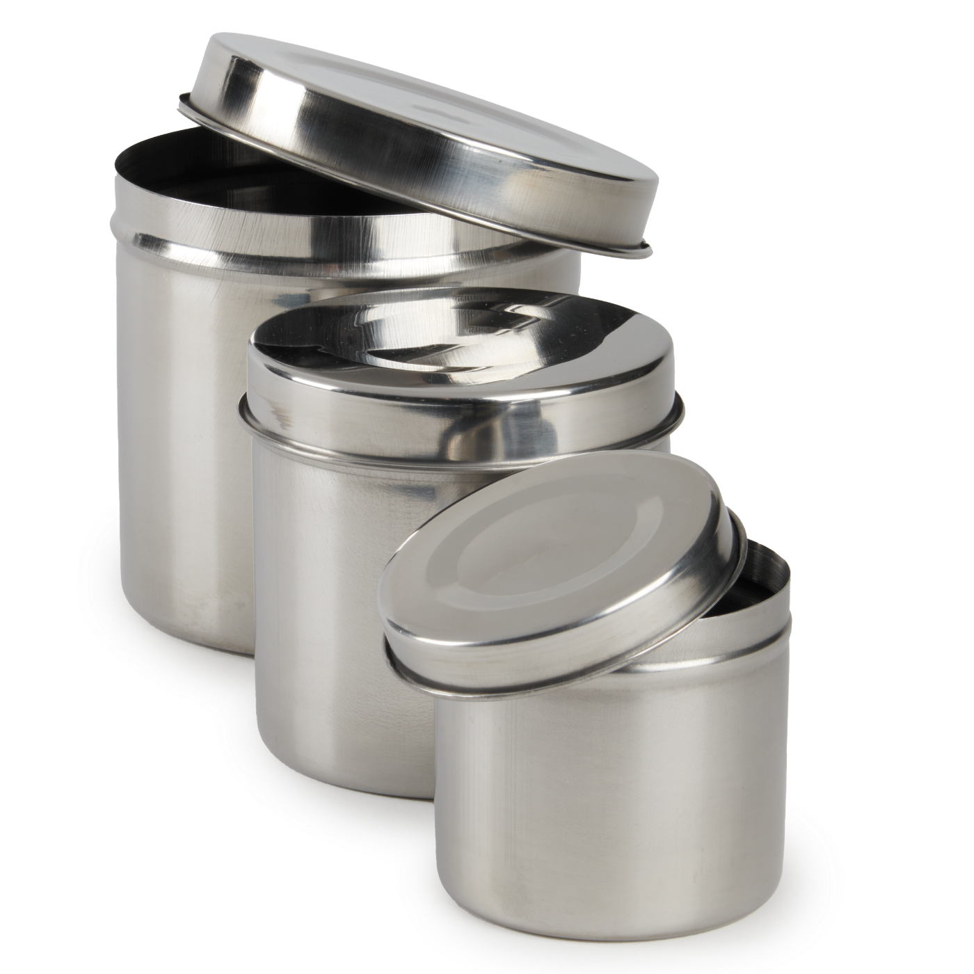 Stainless Steel Nesting Jars - 3 pk.