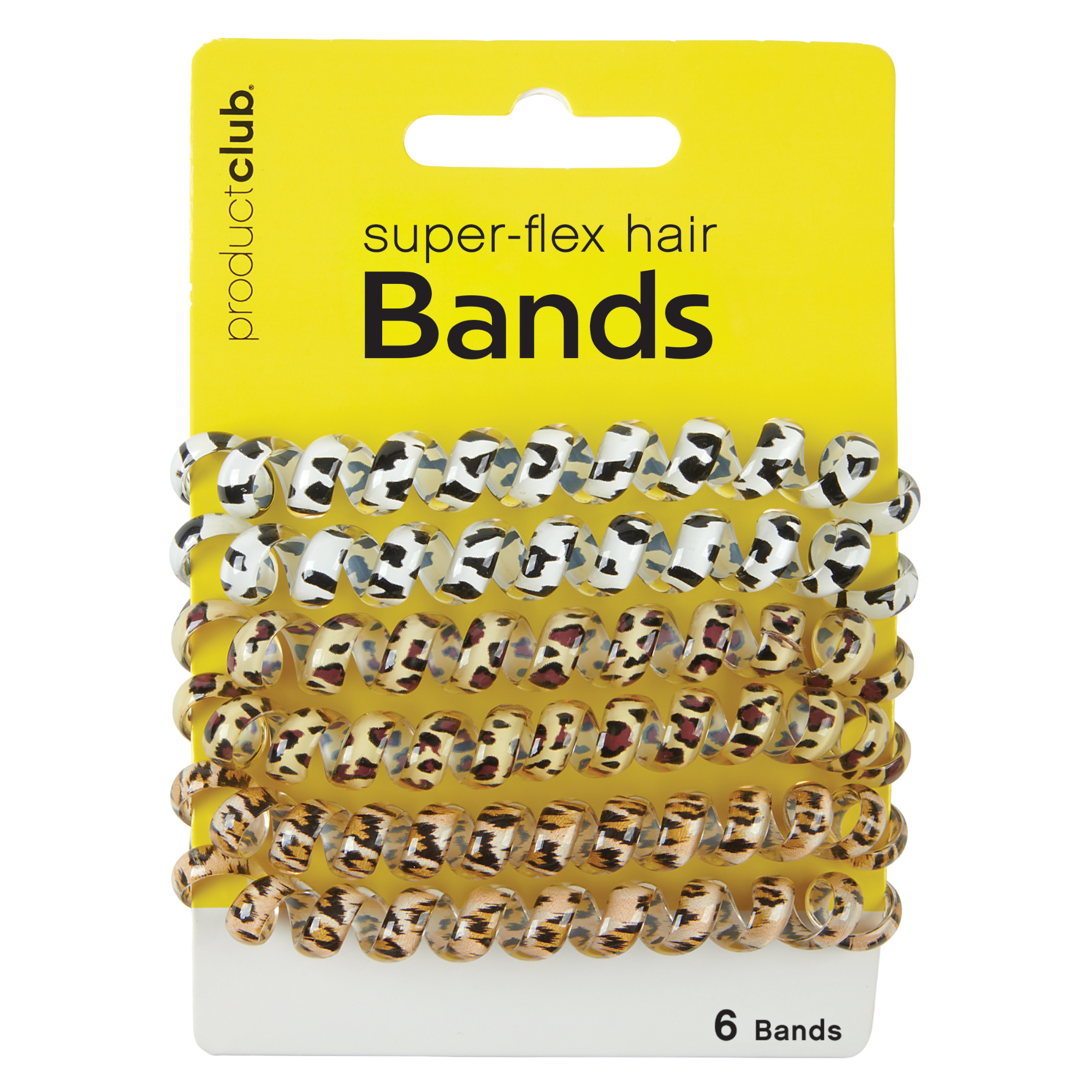 Super-Flex Hair Bands - 6 pk.