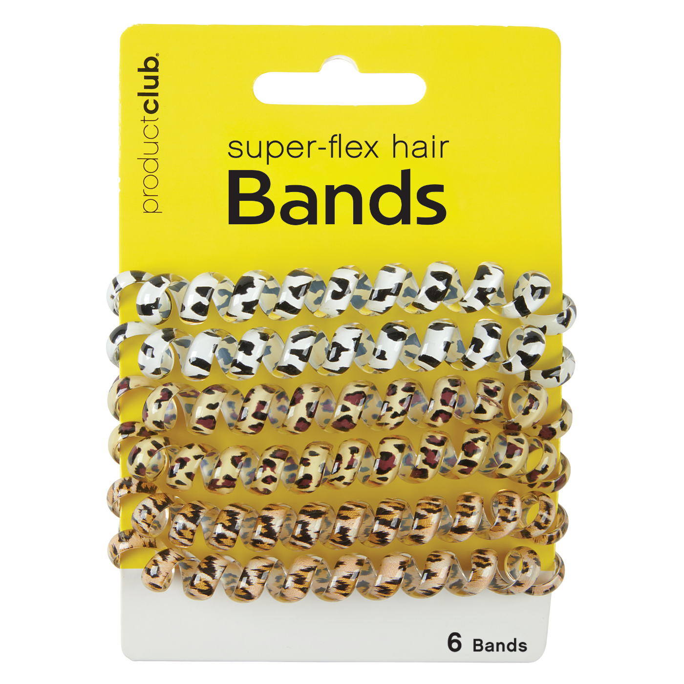 Super-Flex Hair Bands - 6 pk.