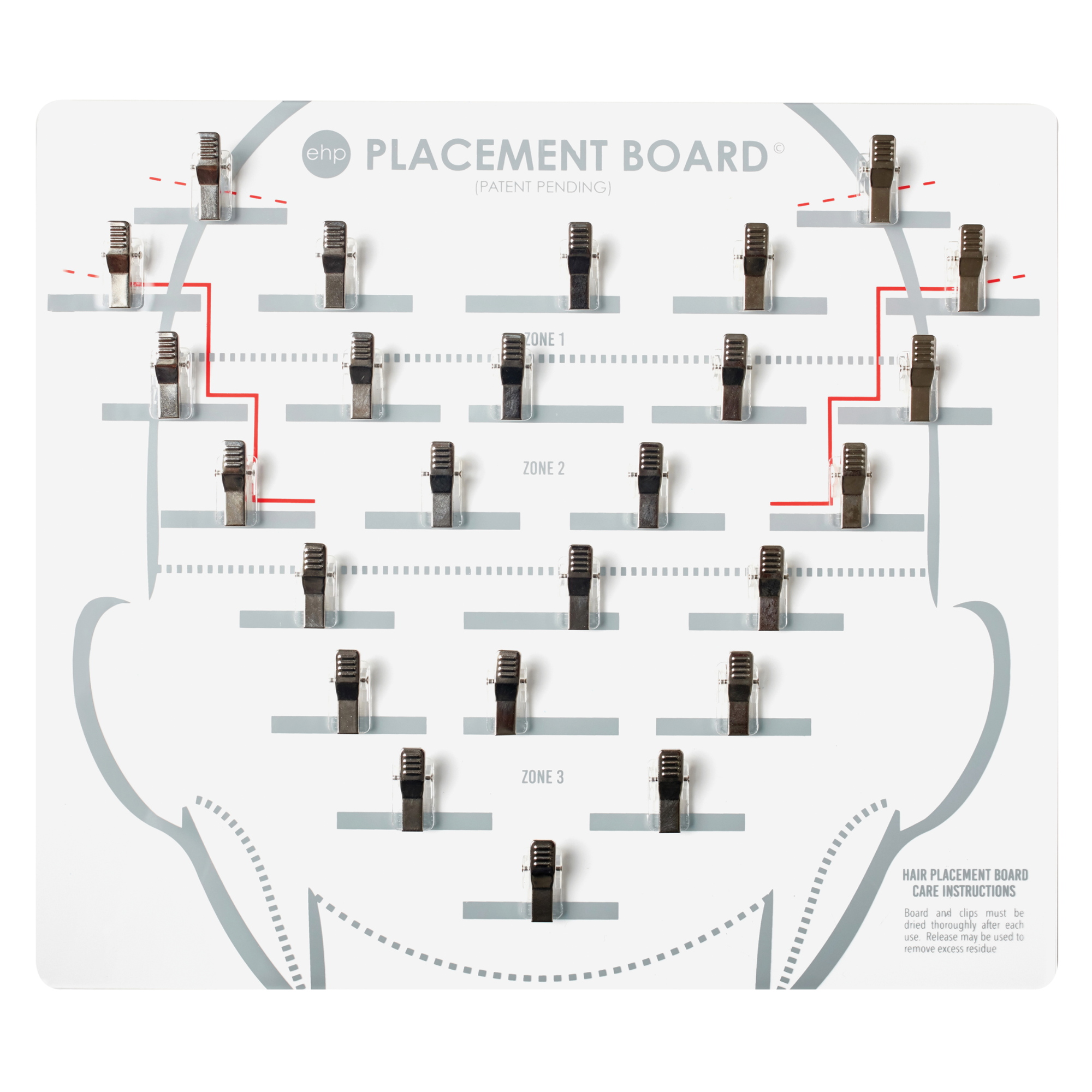 Hair Placement Board
