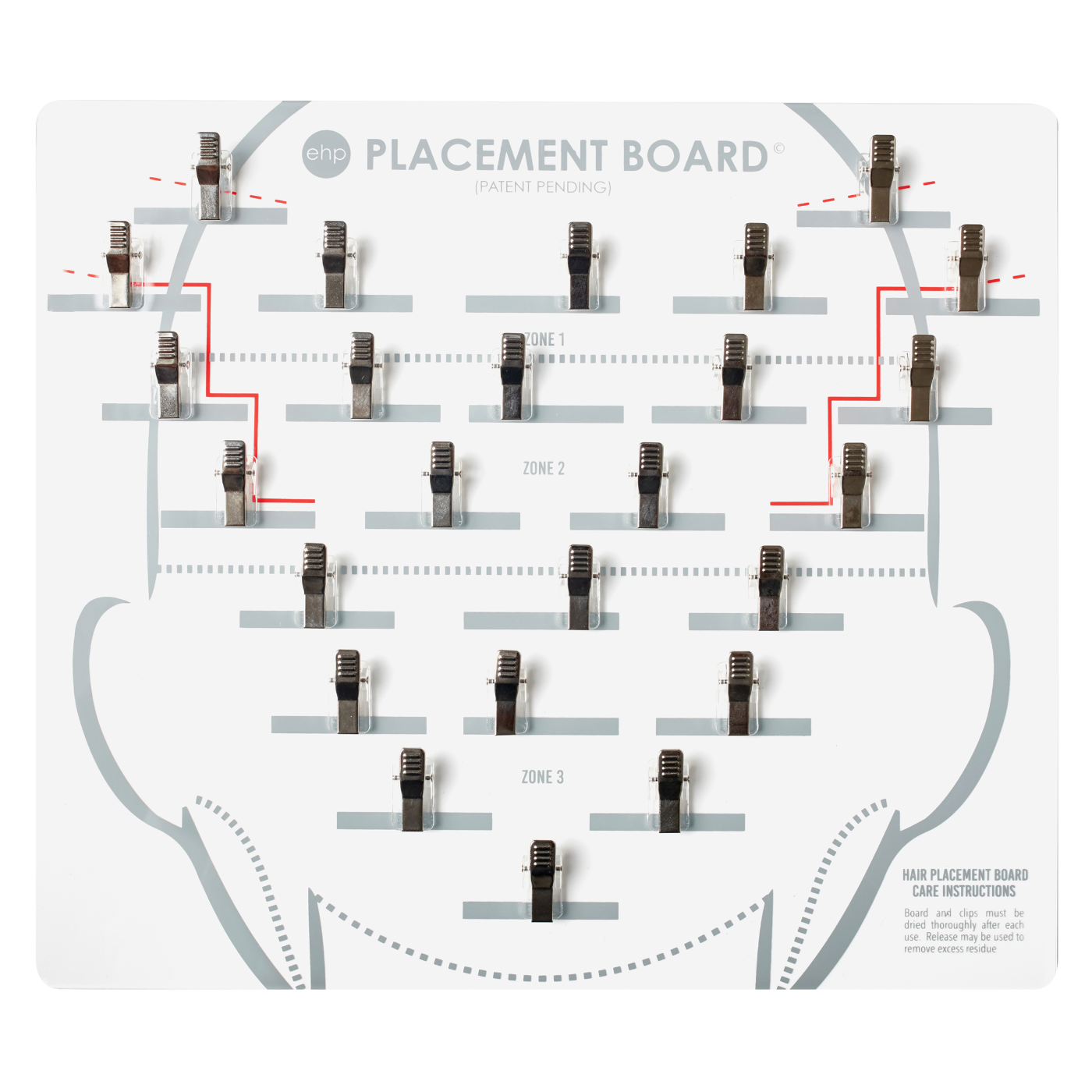 Hair Placement Board