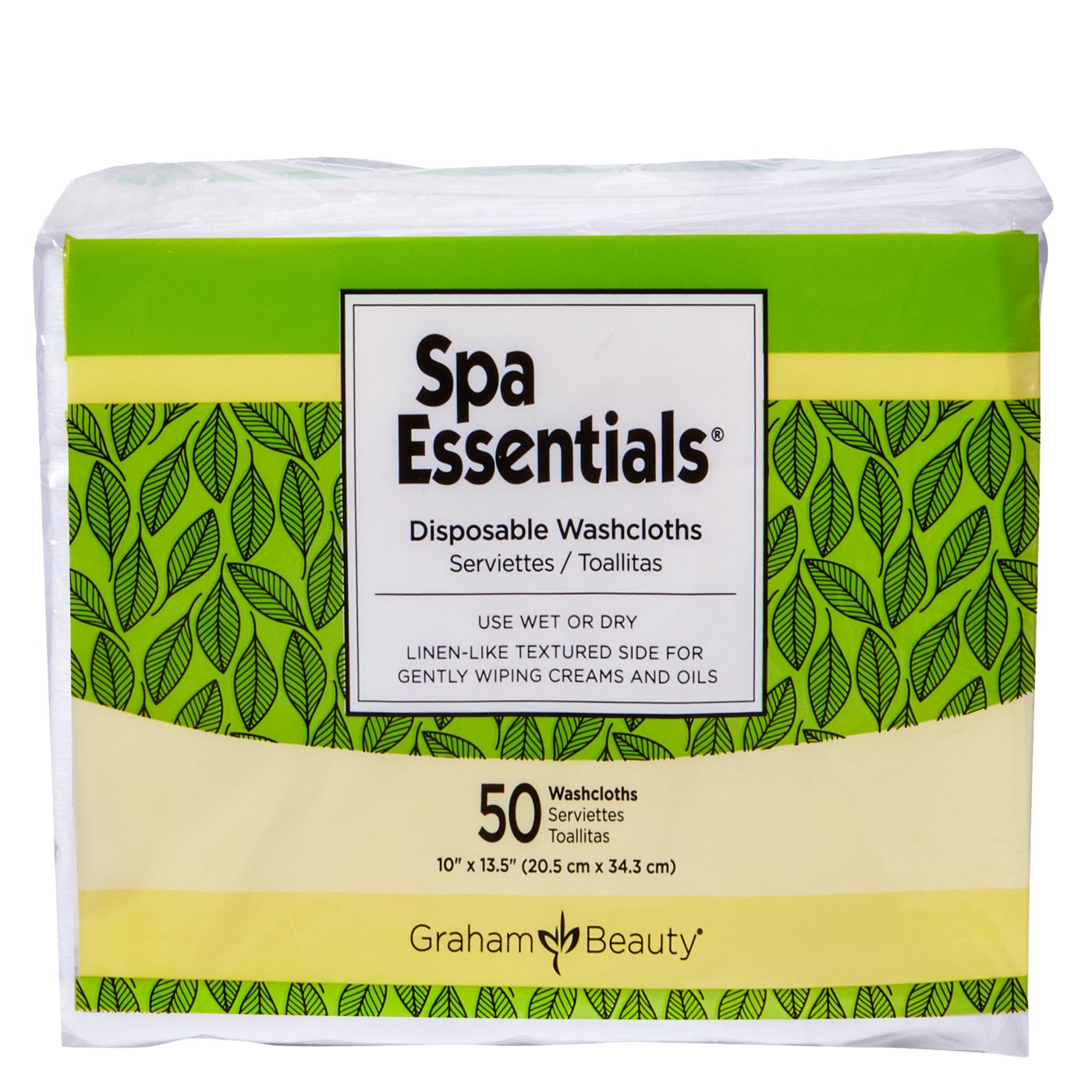 Spa Essentials® Disposable Washcloths