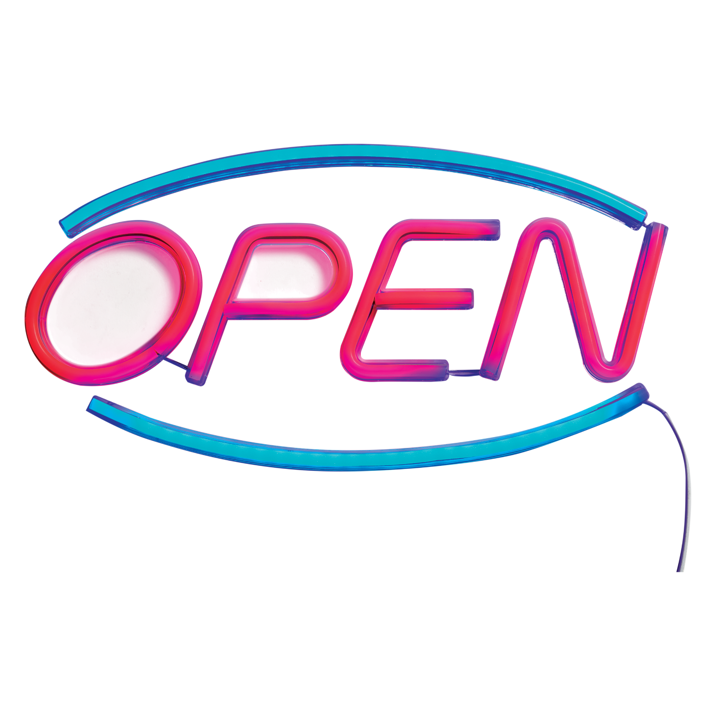 "Open" LED Neon Wall Sign