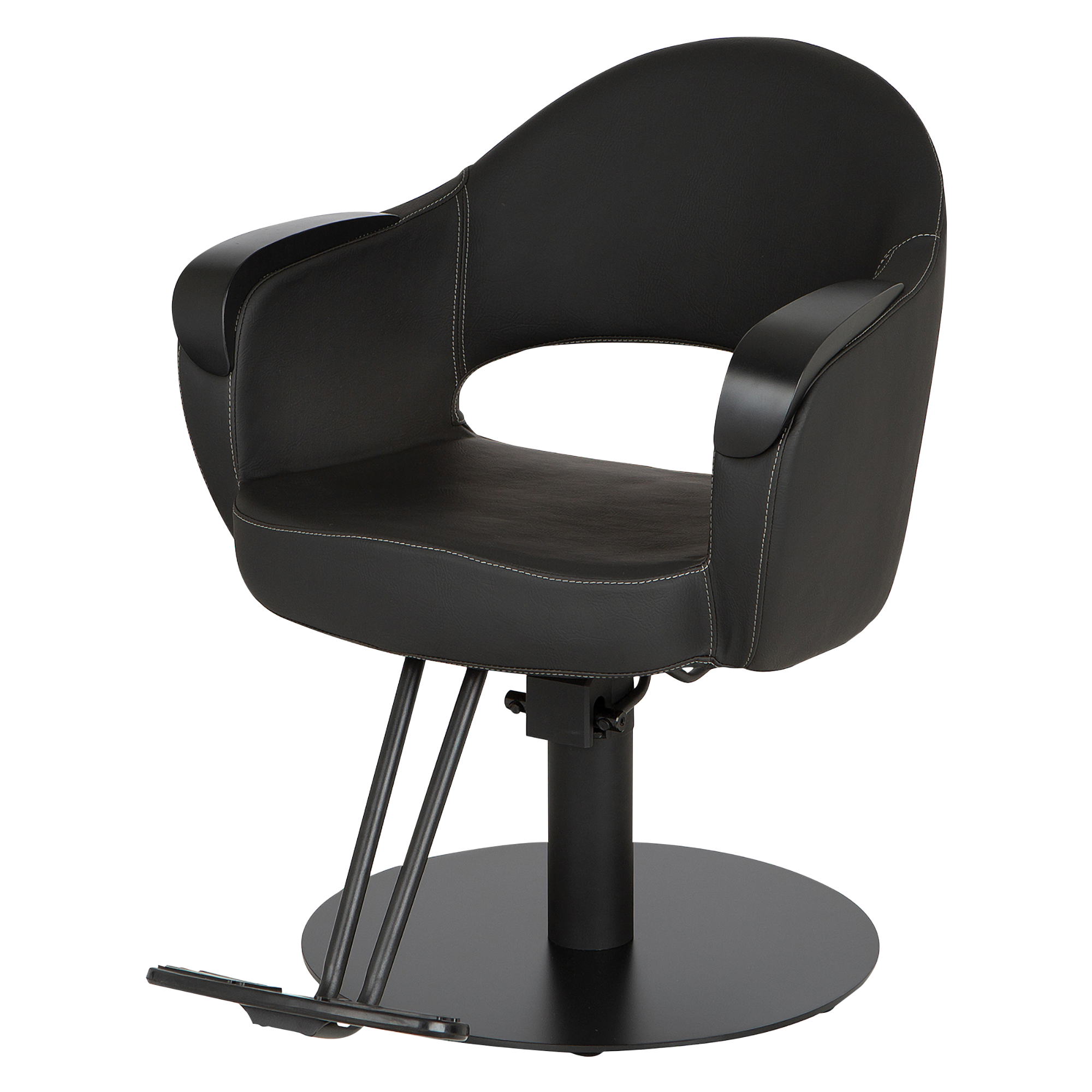 Luna Noir Salon Styling Chair