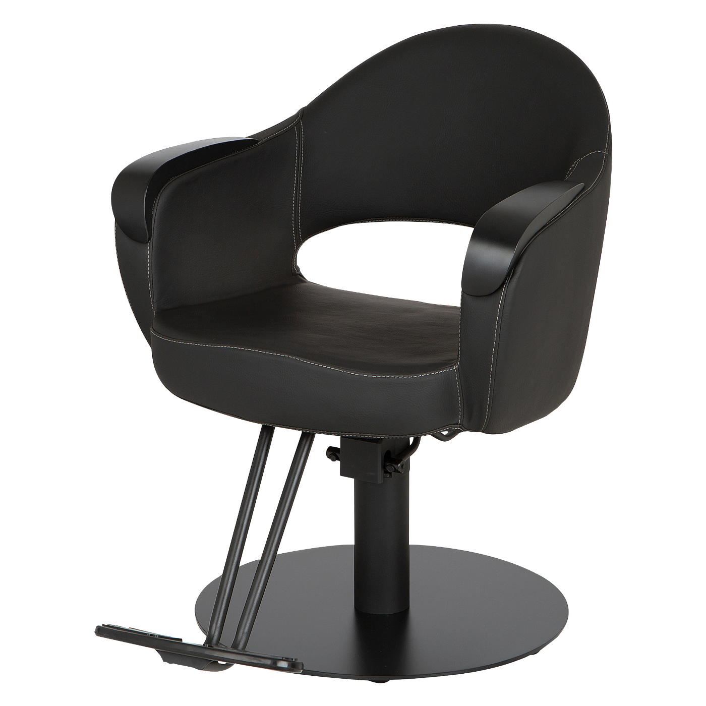 Luna Noir Salon Styling Chair