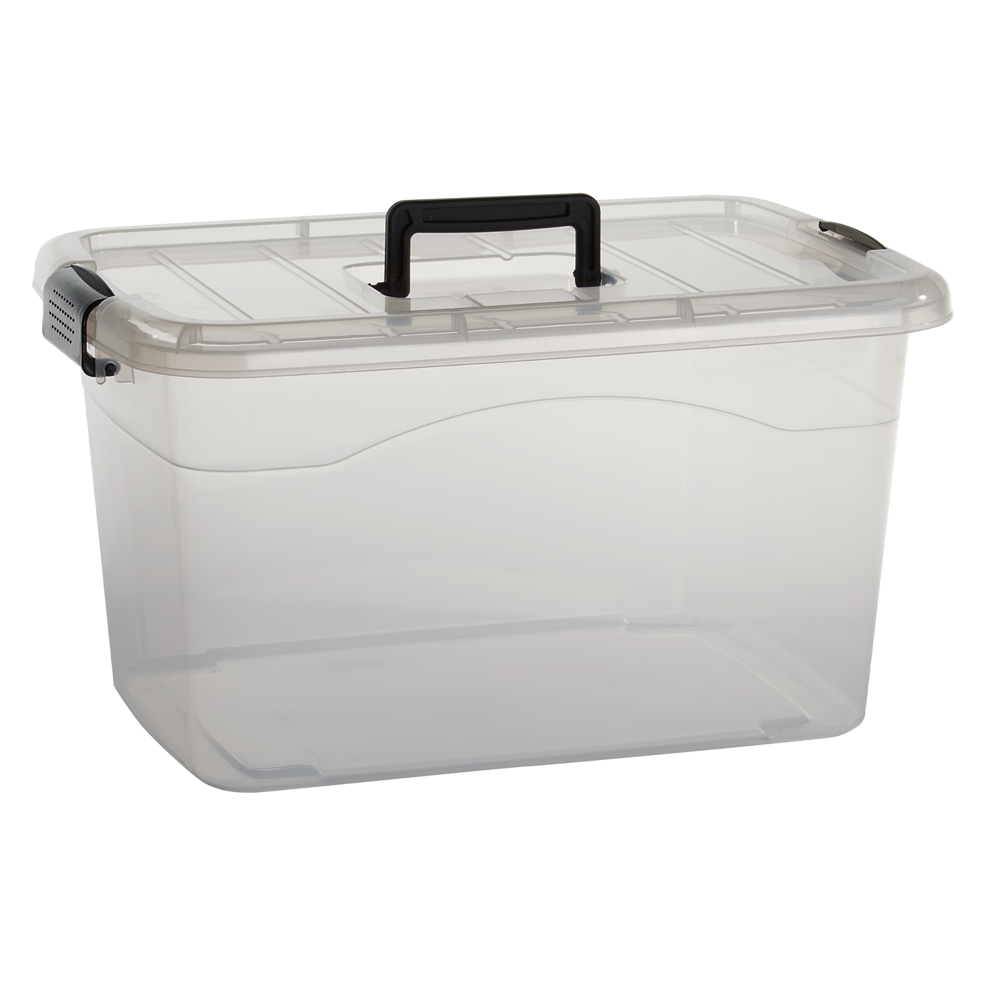 Secure Latch Storage Box with Handle