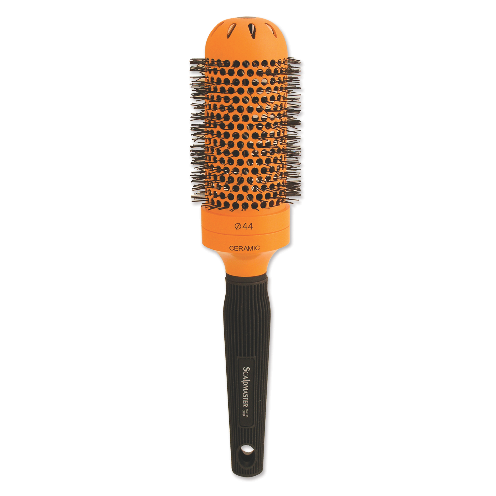 Ceramic Brush with Rubber Grip - 2"