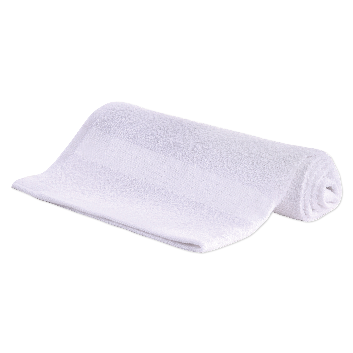 Cotton Towel, 15" x 25", Economy - White