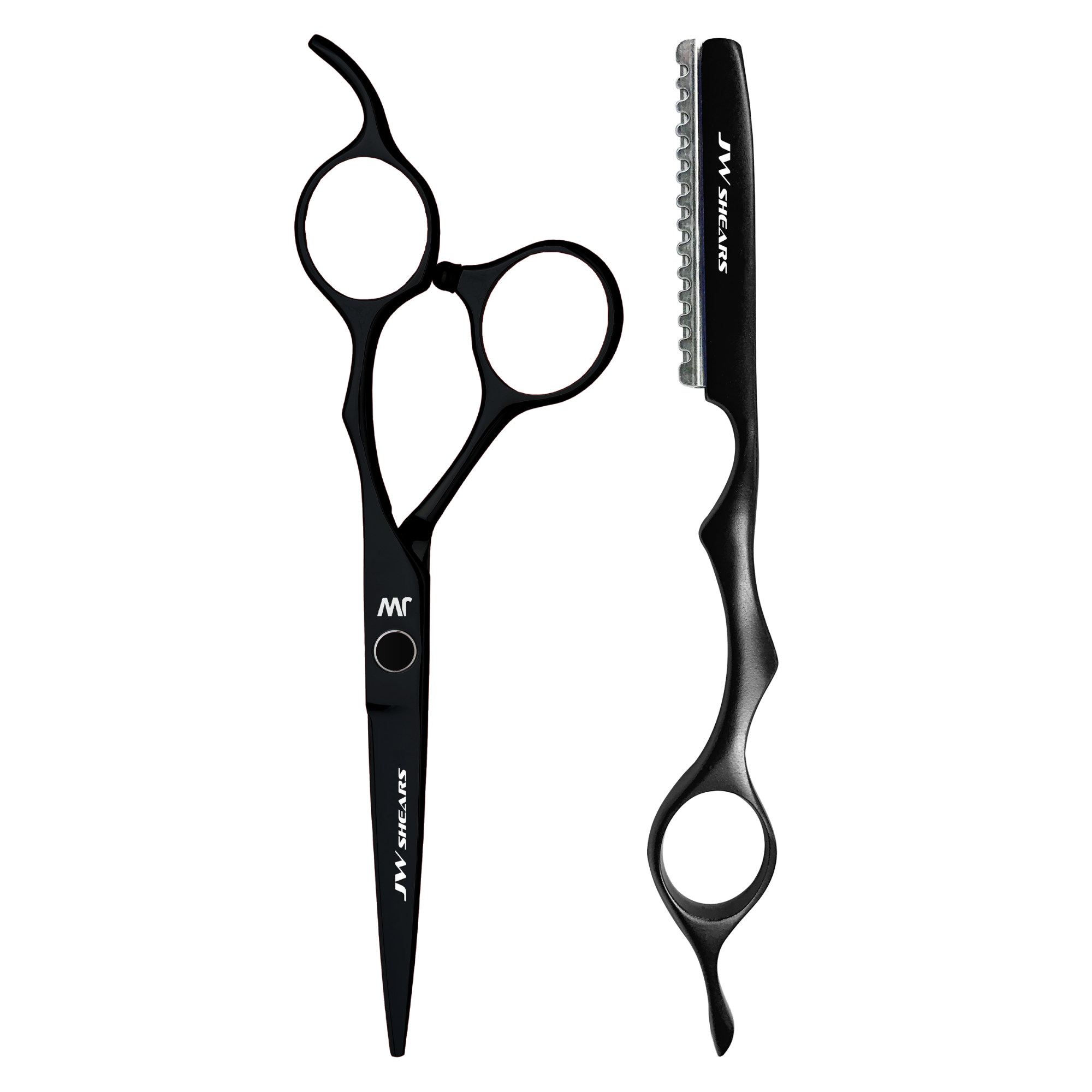 6" K5 Black Shear & Razor Set