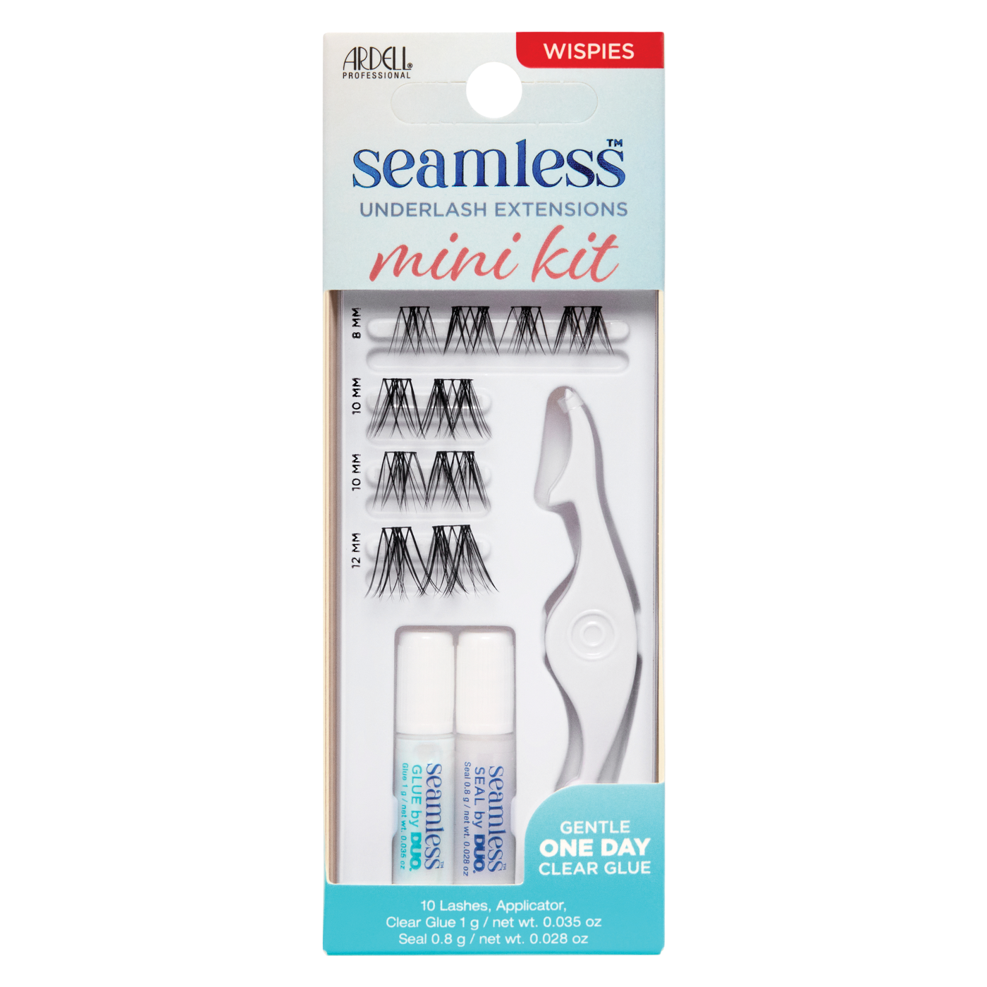 Seamless Underlash Extension Mini Kits, 1 Day Wear - Wispies