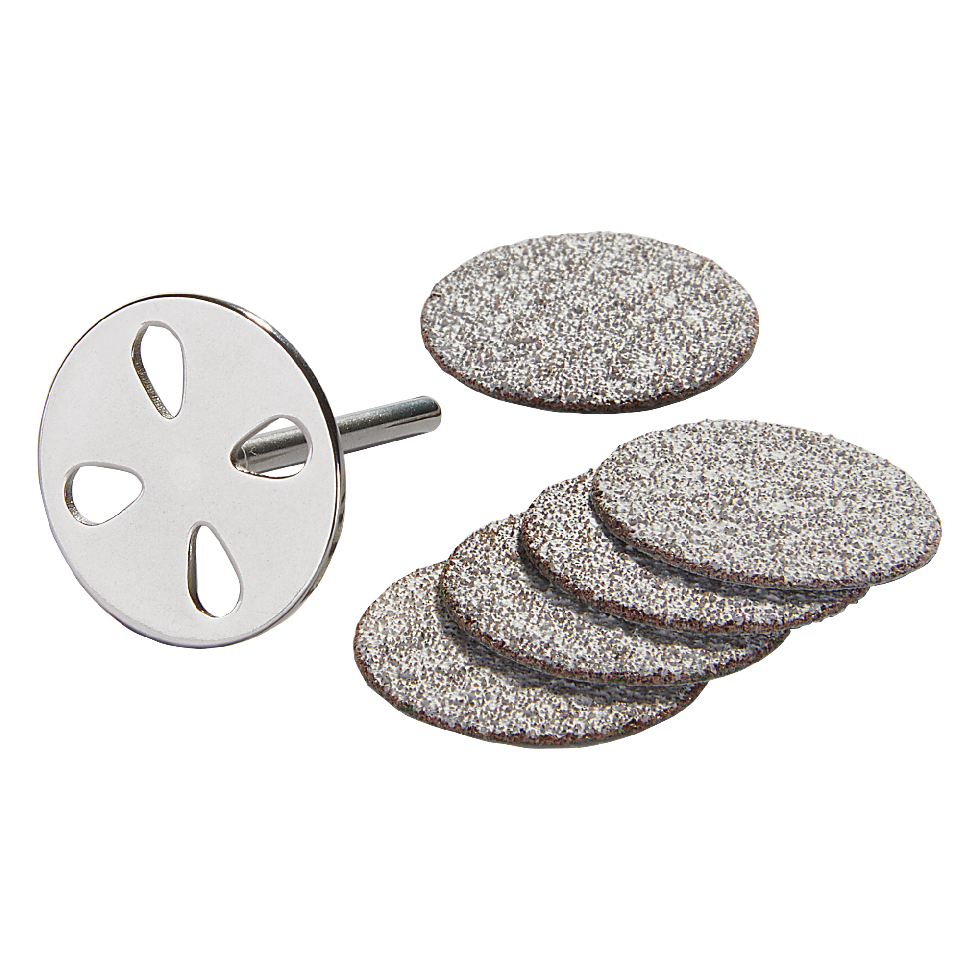 Pedi Foot File Attachment with 5 Replacement Pads