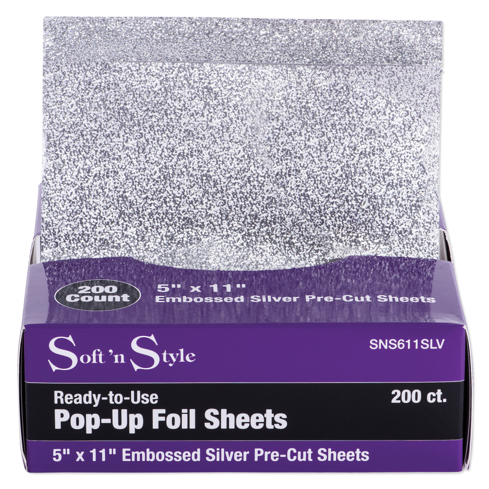 5" x 11" Embossed Non-slip Pop-up Foil - 200 ct.