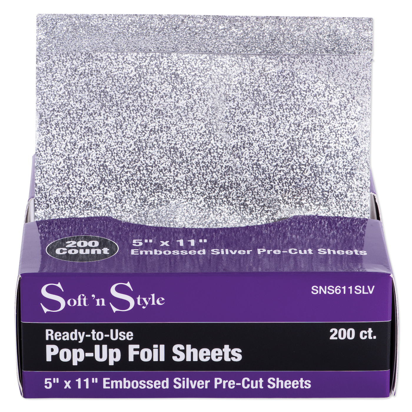 5" x 11" Embossed Non-slip Pop-up Foil - 200 ct.