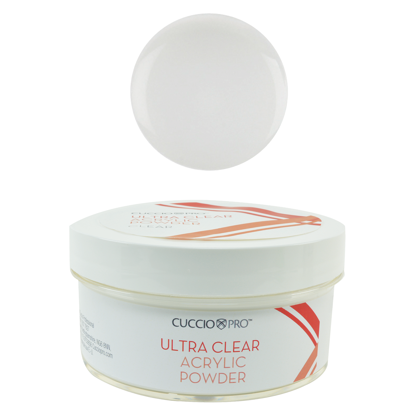 Ultra Clear Acrylic Powder, 16 oz. - Clear