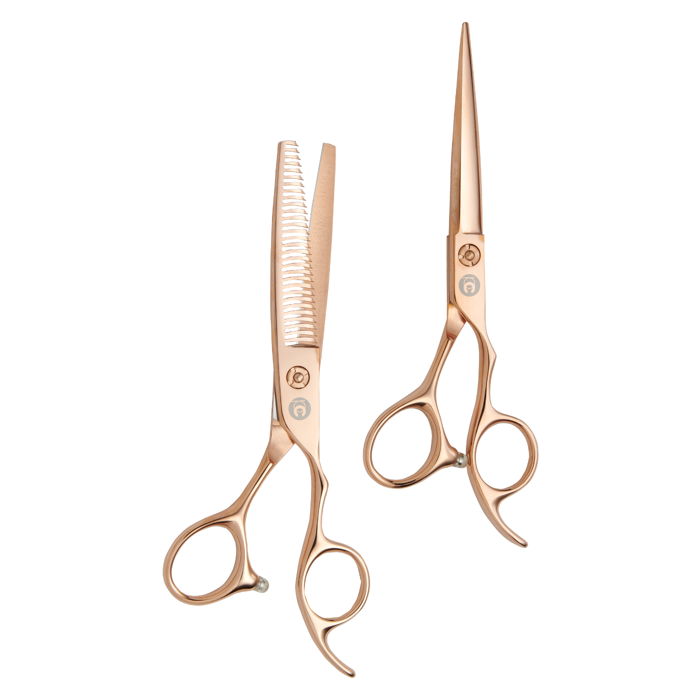 6" Rose Gold Shear Set