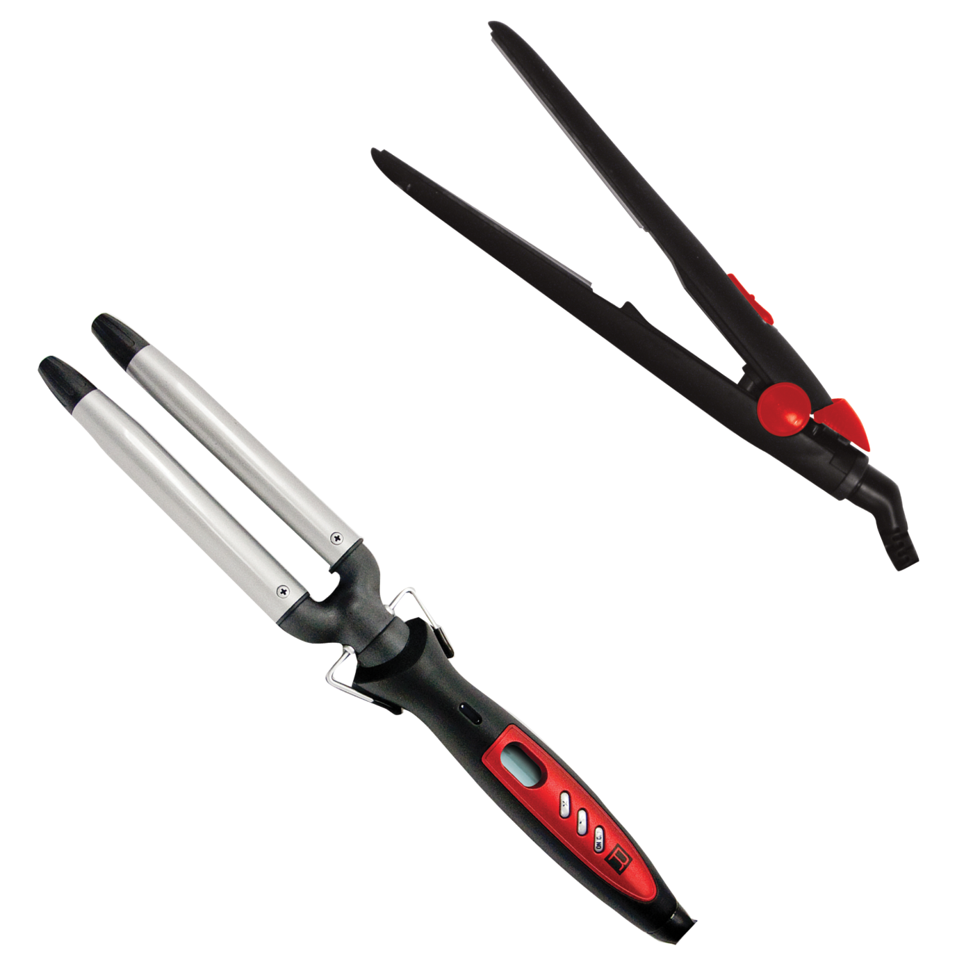 Nalu Waver and Mini Pinpoint Flat Iron Set