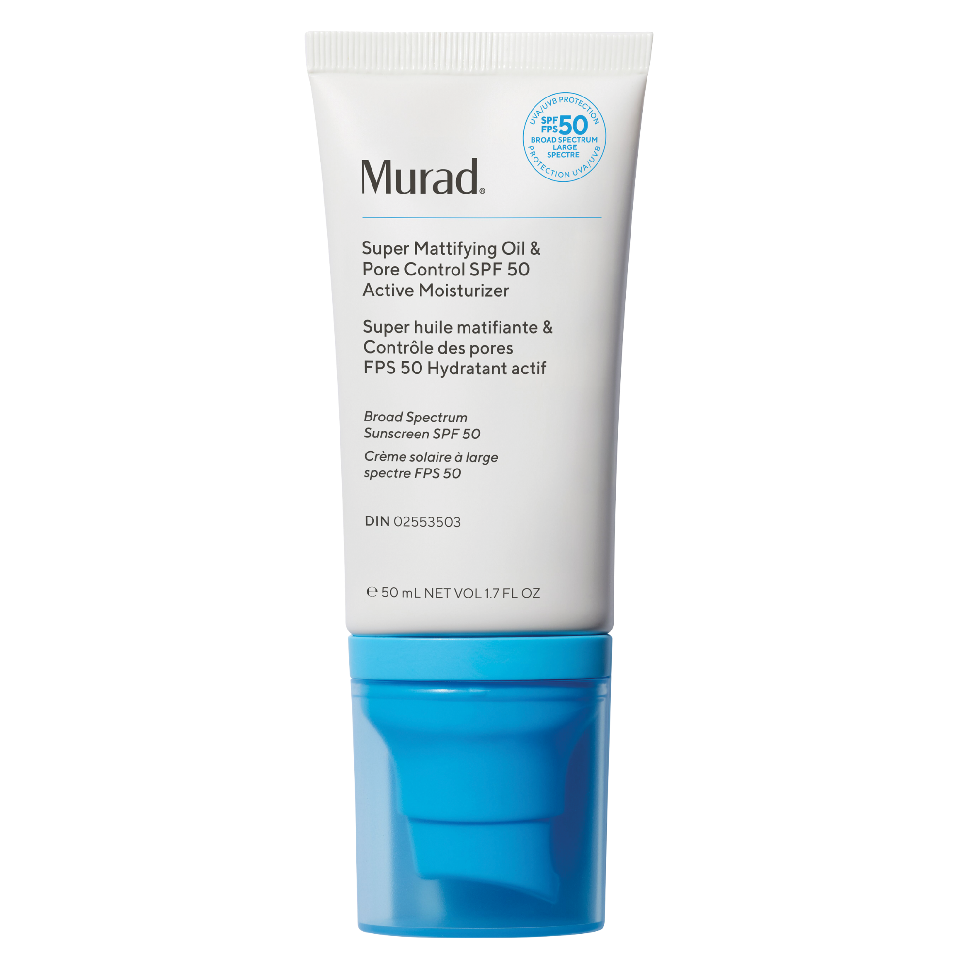 Superactive Moisturizer SPF 50: Mattifying Oil + Pore Control
