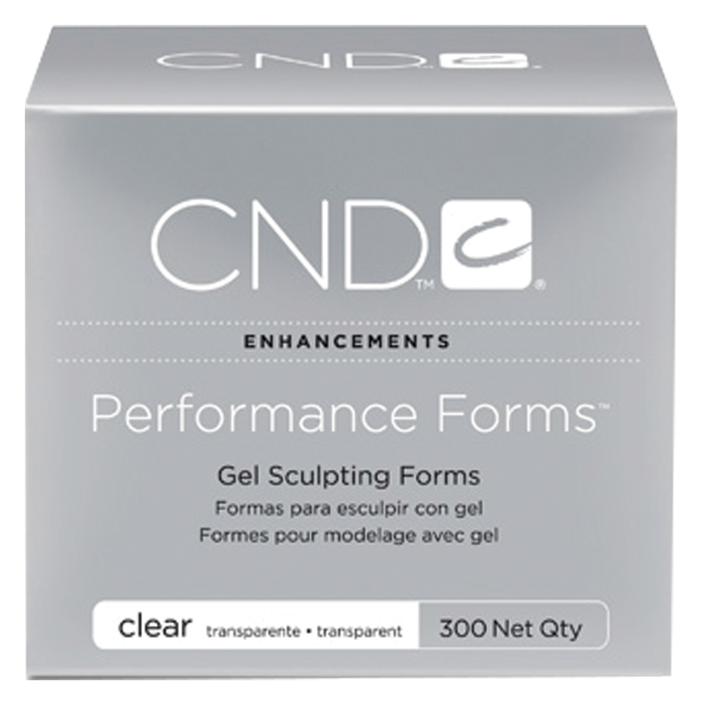 Nail Performance Forms - Clear, 300 Ct