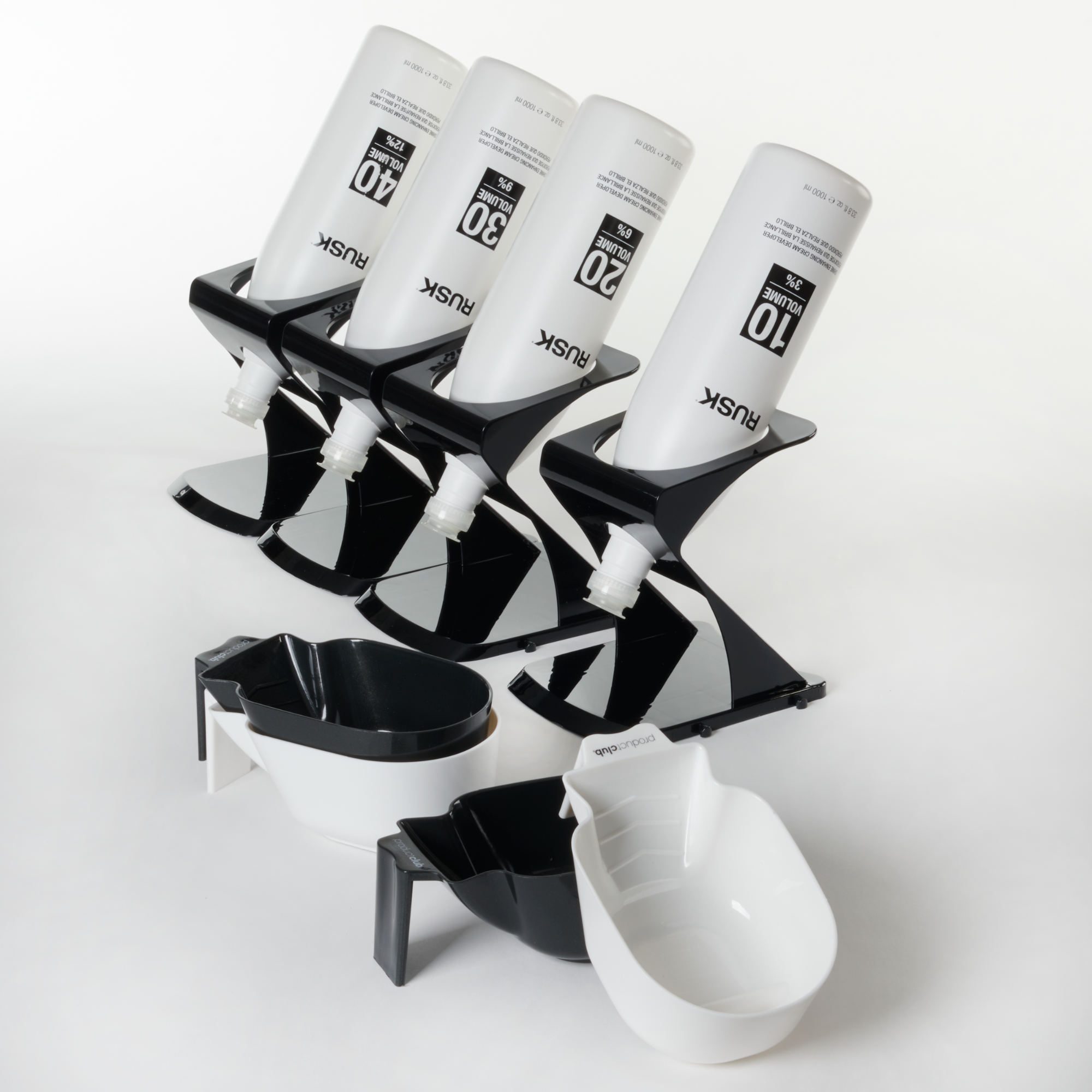 Liter Holder, Cap and Bowl - 4 Pack