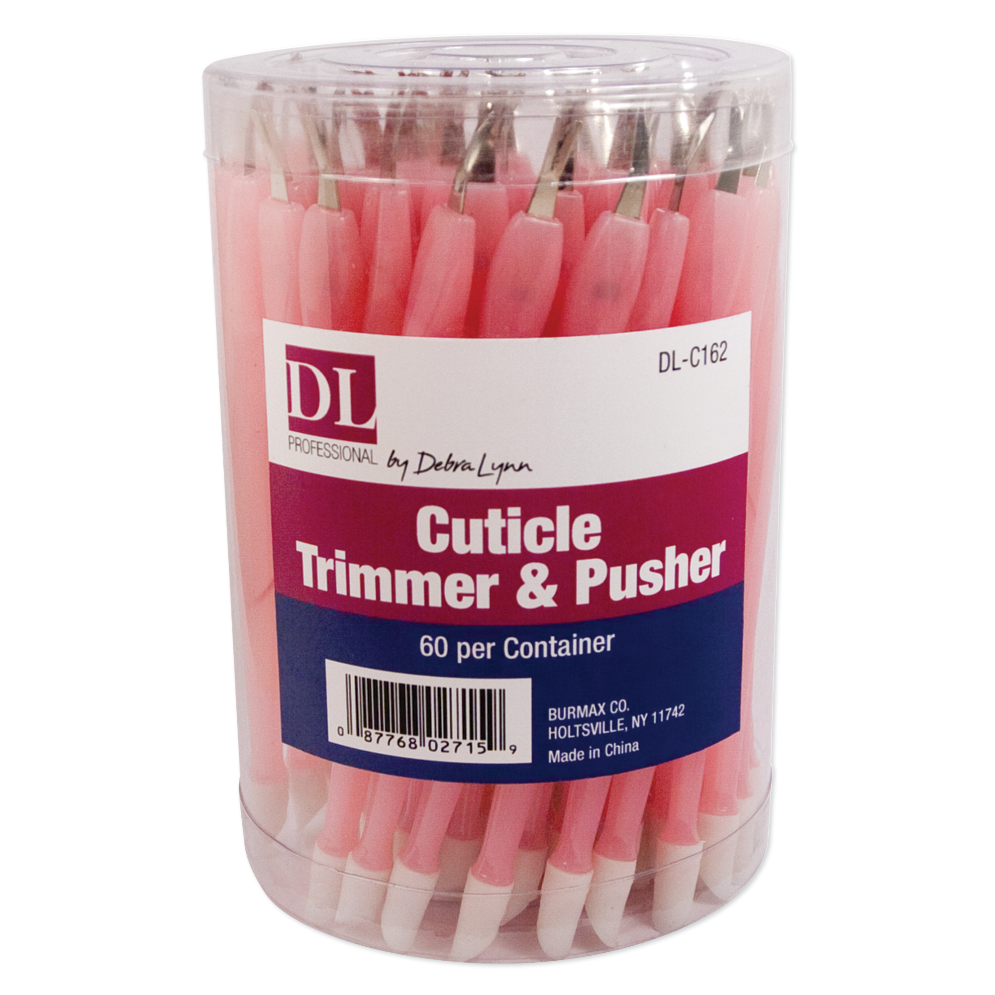 Cuticle Trimmer & Pushers, Container of 60