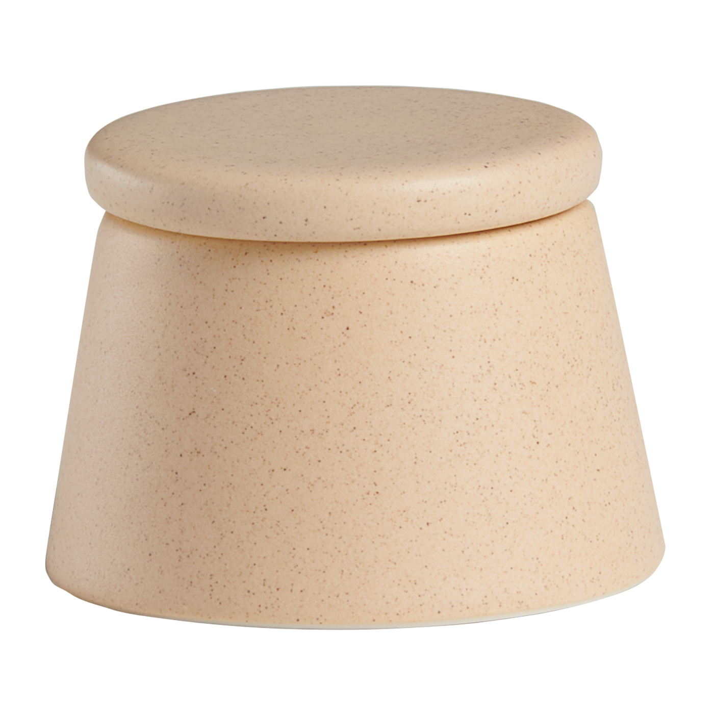 Ceramic Jar with Lid, 30 mL