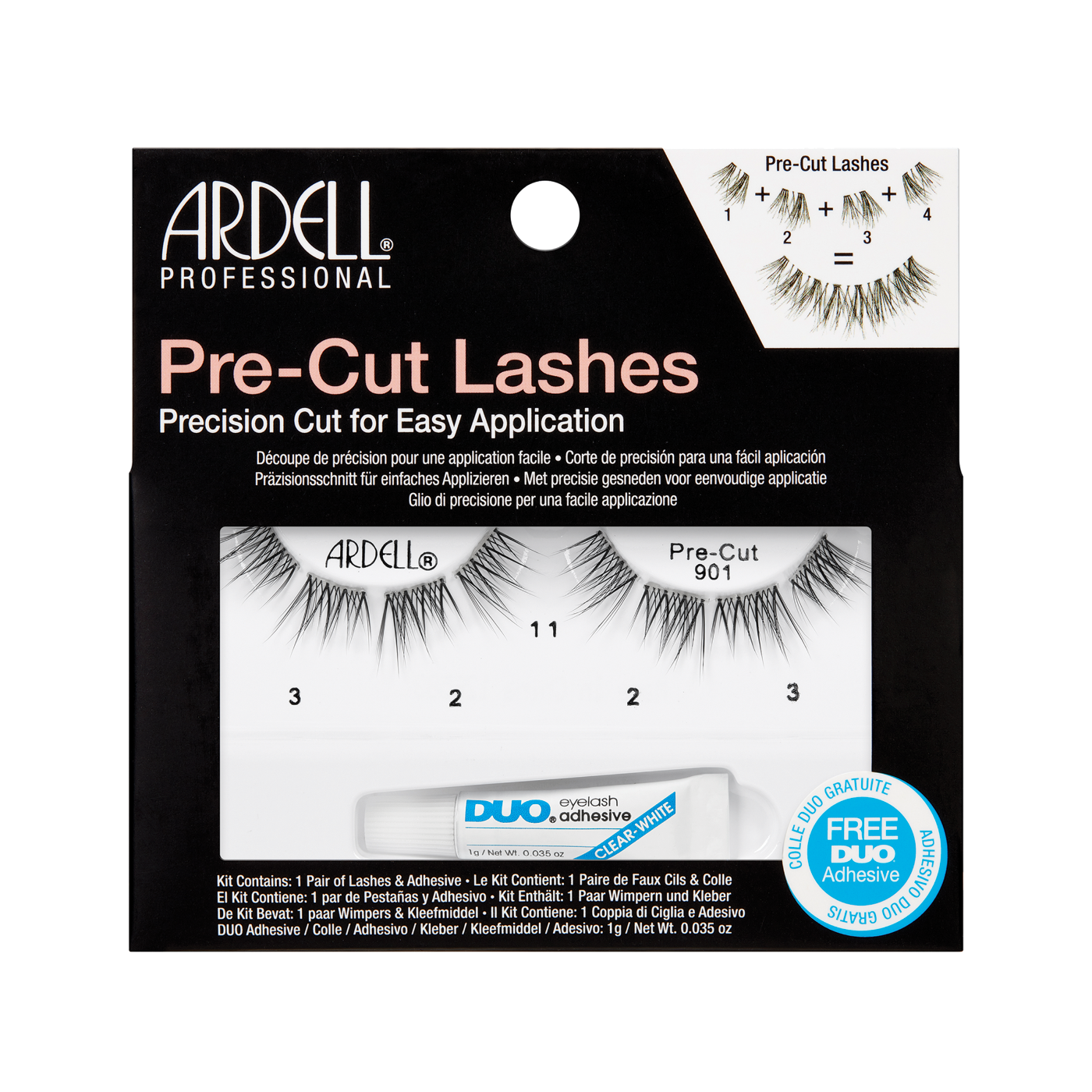 Pre-Cut Lashes - Style 901