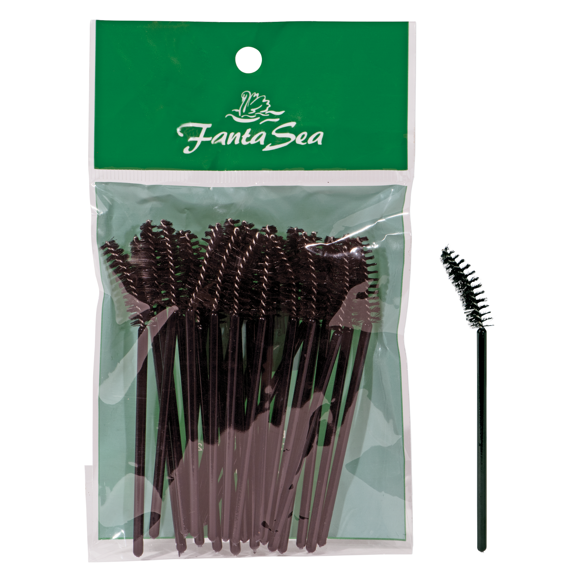 Mascara Brushes, Curved - 25 pk.