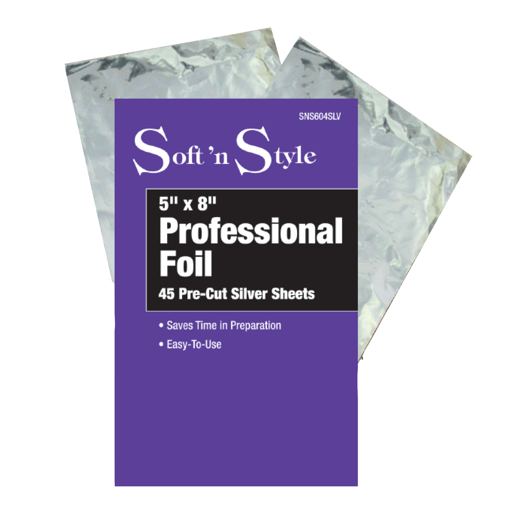 5" x 8" Professional Pre-cut Smooth Foil Sheets