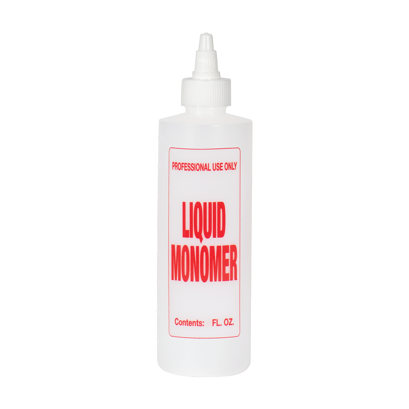 Imprinted Twist Top Bottle, Liquid Monomer, 4 oz.