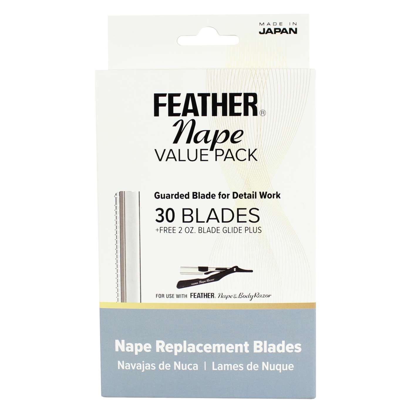 Nape and Body Razor Replacement Blades Value Pack - 30 ct.
