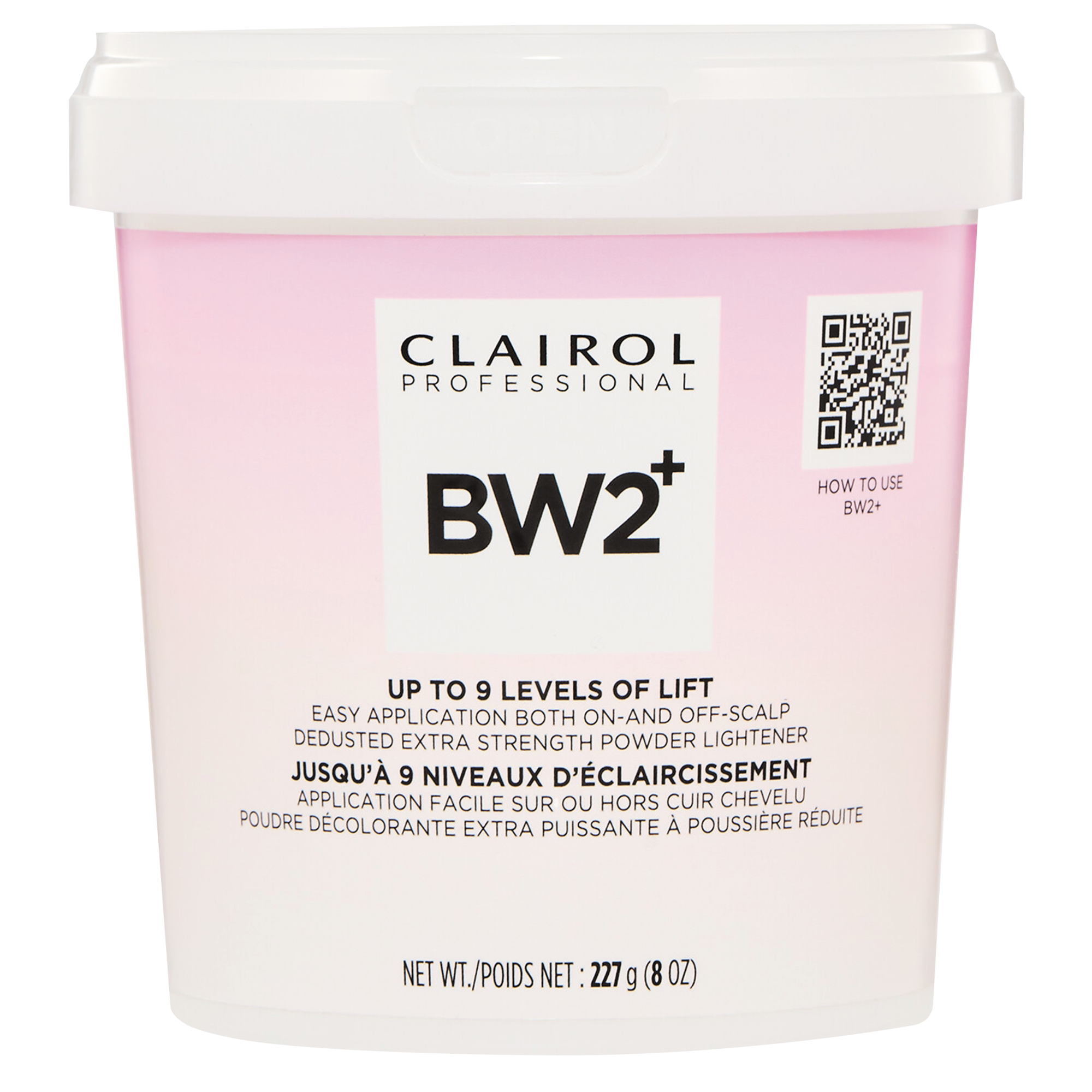 Basic White 2+ Lightener - 8 oz.