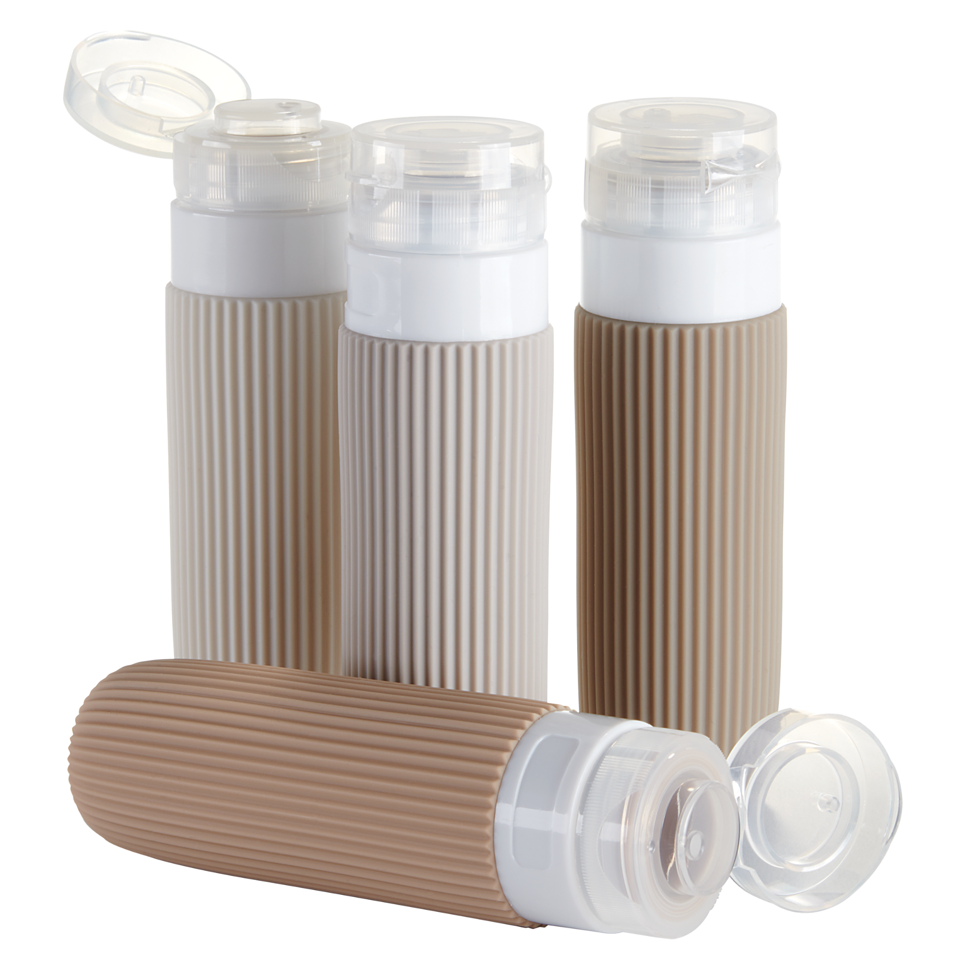 Silicone Bottle Set, 4 pc.