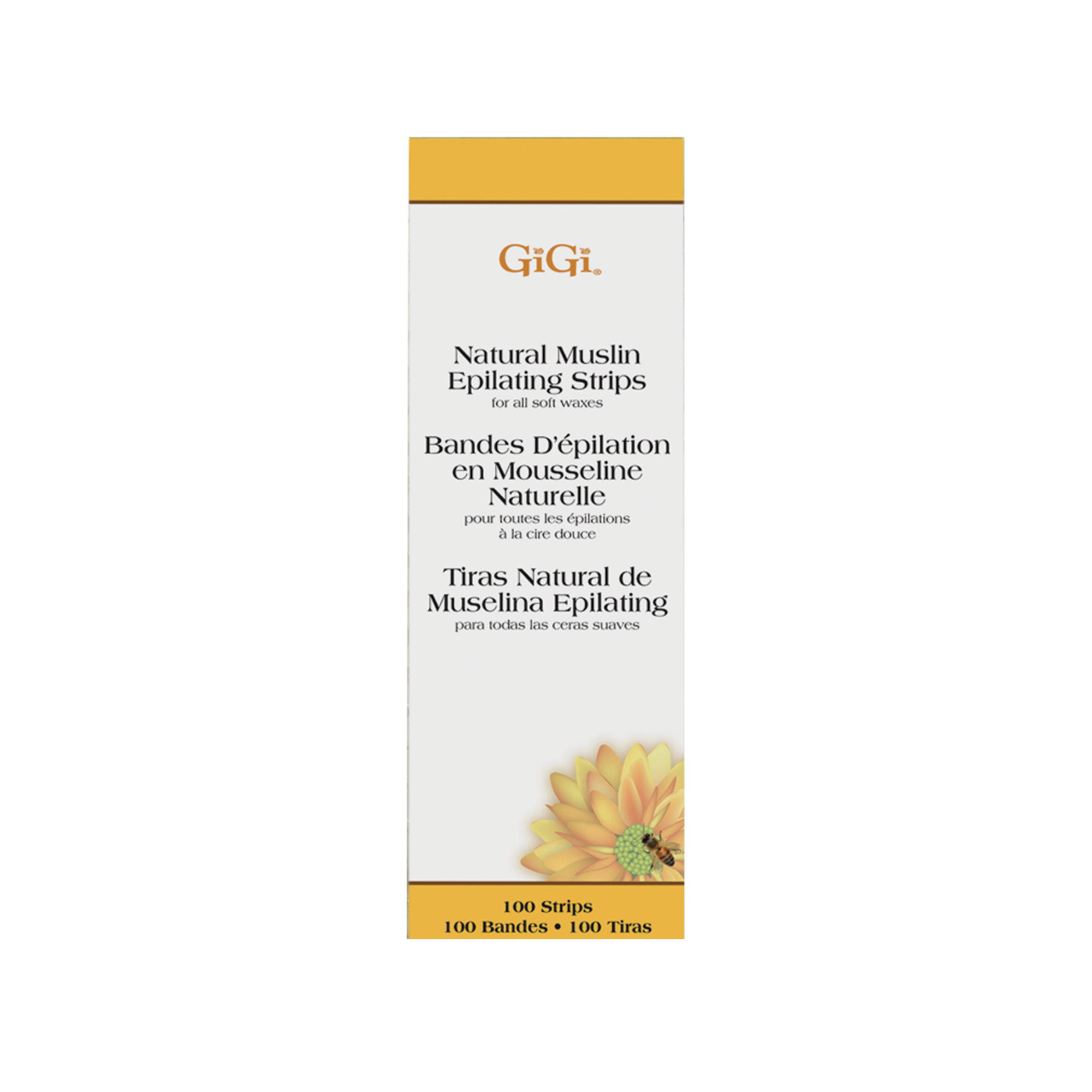 Natural Muslin Strips - Small