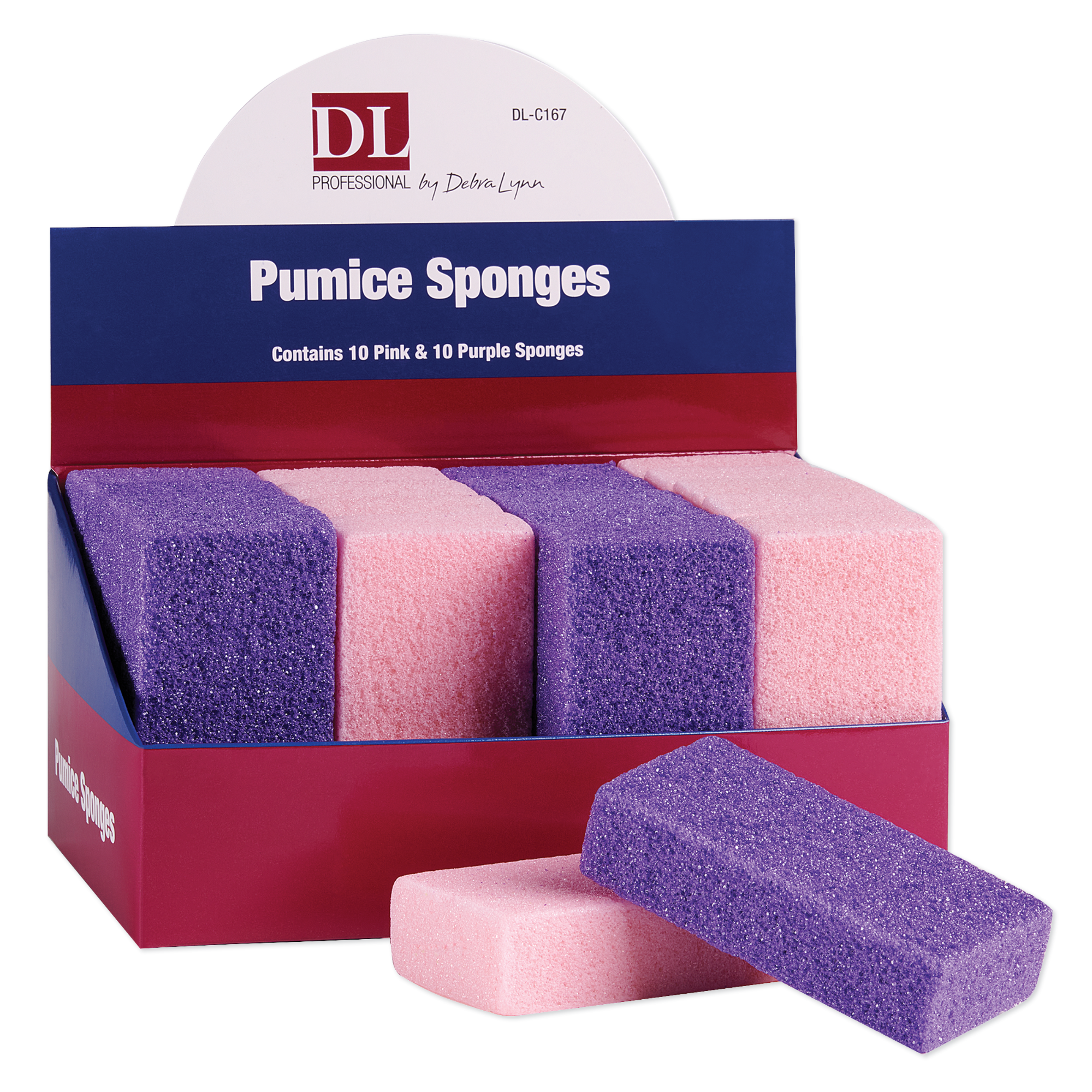 Pumice Sponges - Display of 20