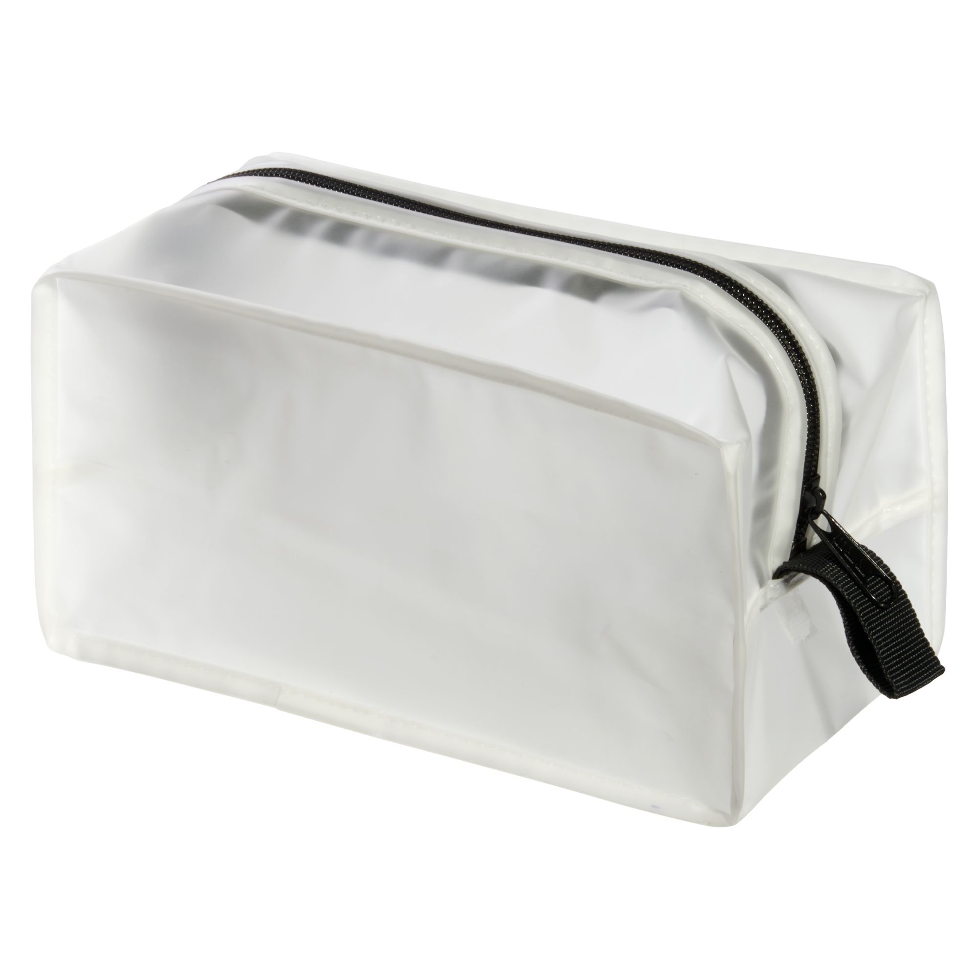 Frosted Rectangular Cosmetic Bag