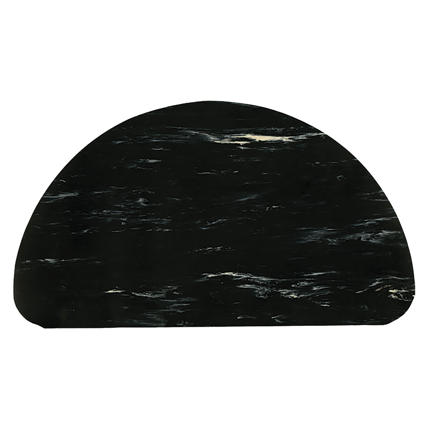 FootEase Mat, Half Circle, Marble, 3' x 4'