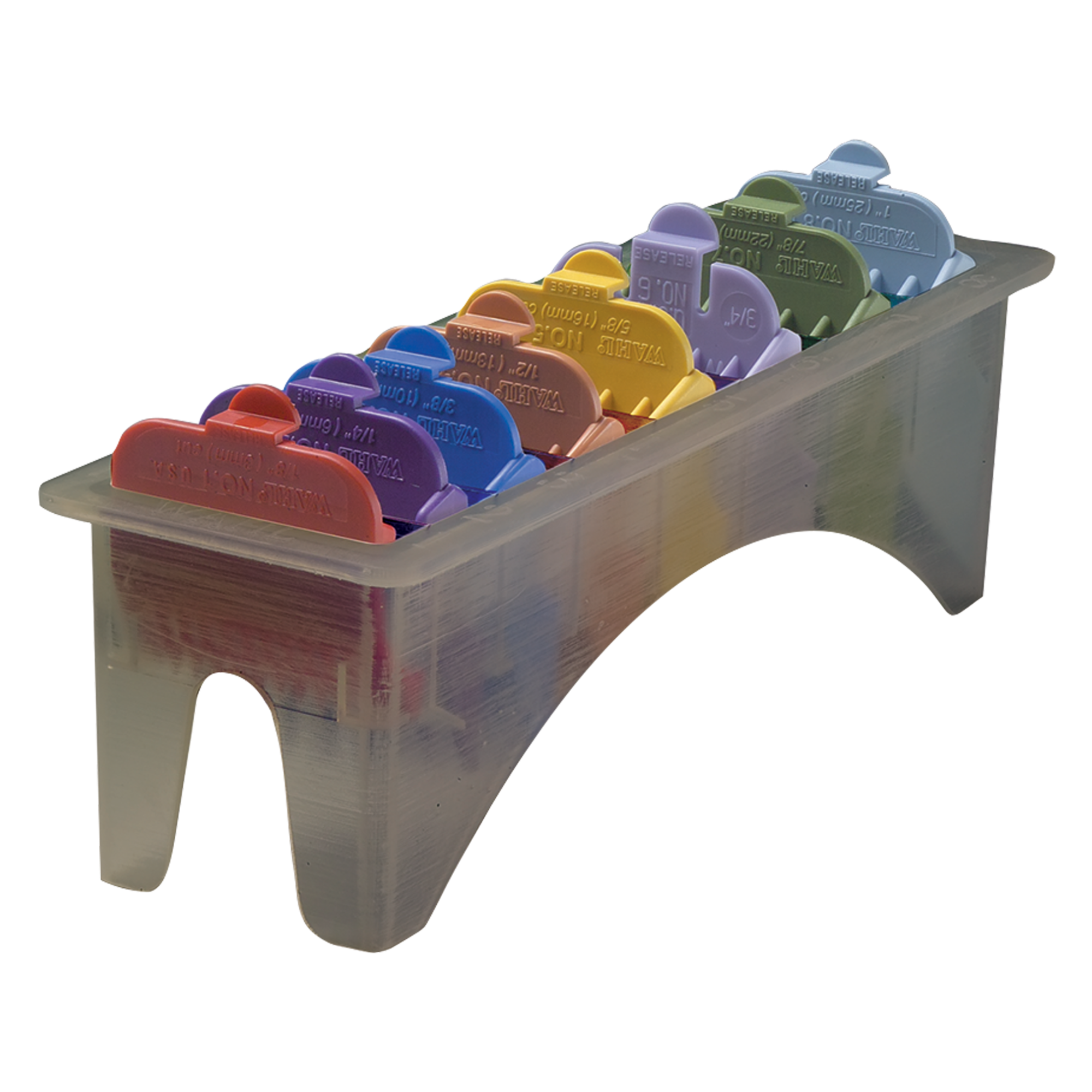 Blistered 1-8 Cutting Guides - Color-coded