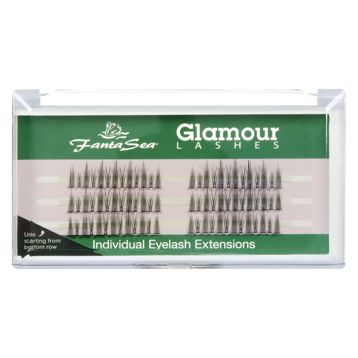 Glamour Individual C Curl Lashes - Mixed Tray