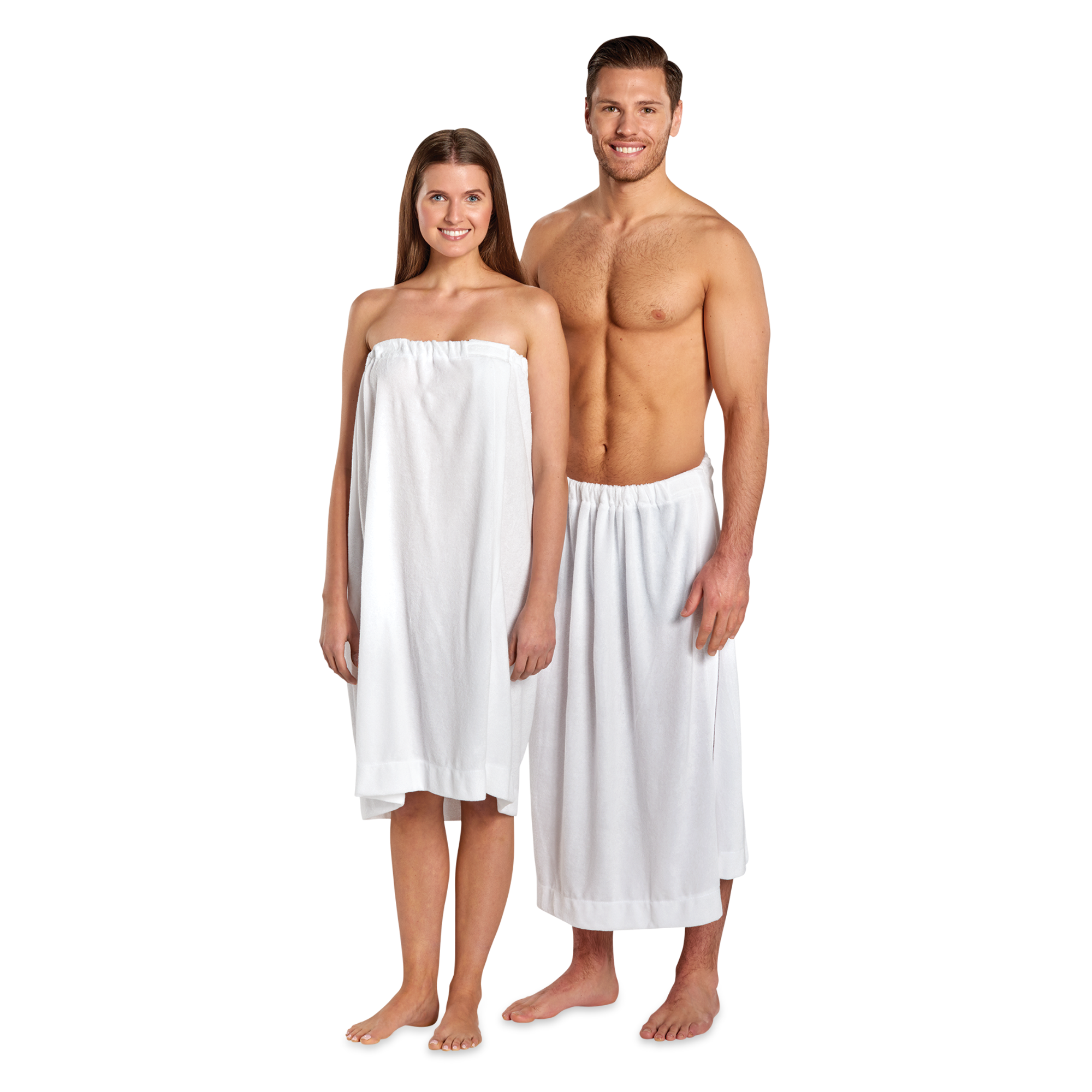 Terry Cloth Spa Wrap with Velcro Closure