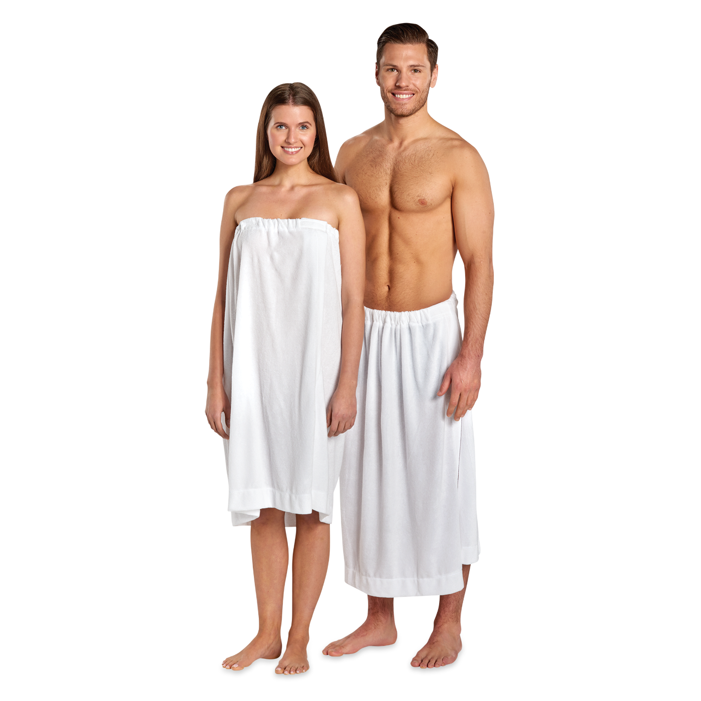 Terry Cloth Spa Wrap with Velcro Closure