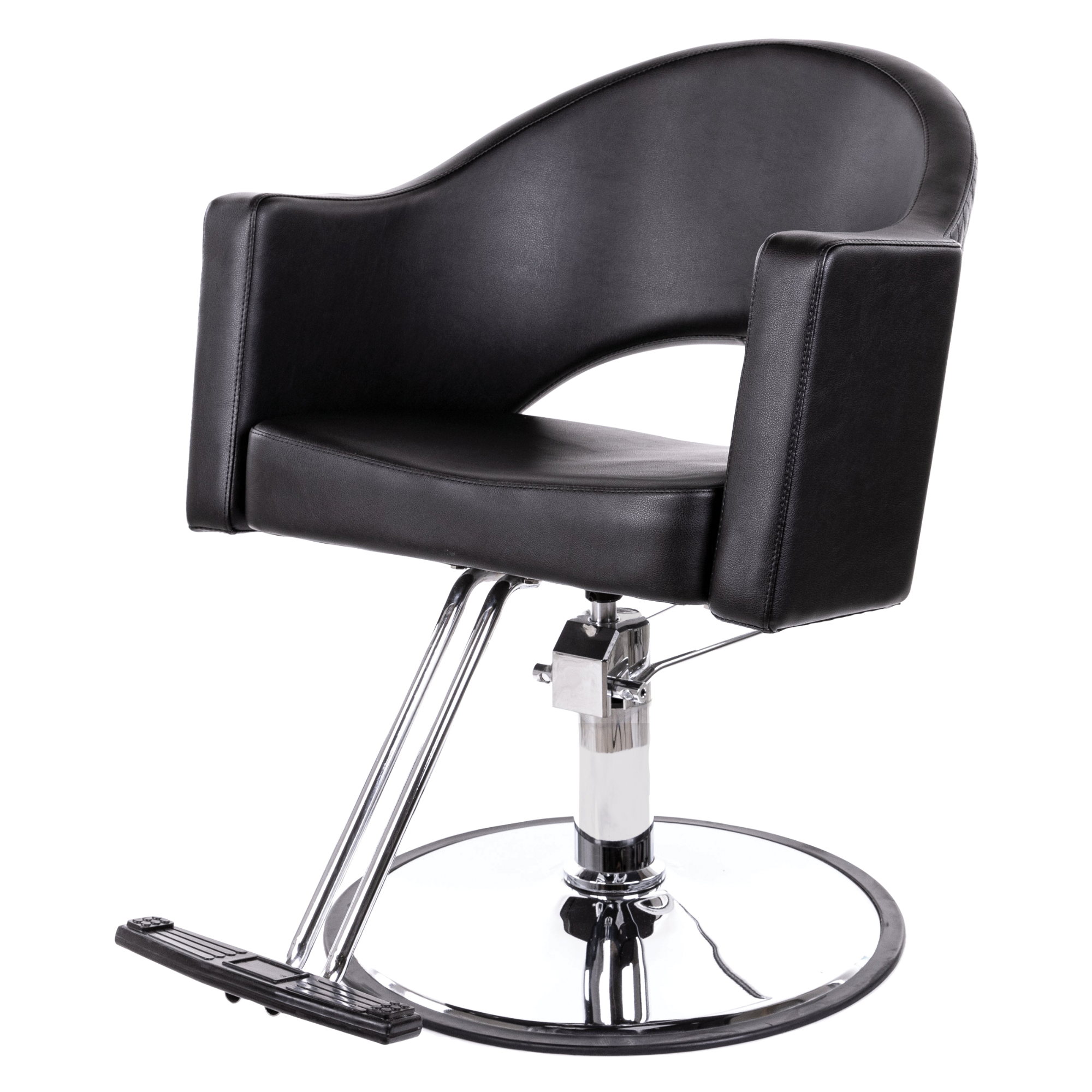Ellise Styling Chair with G Base - Black