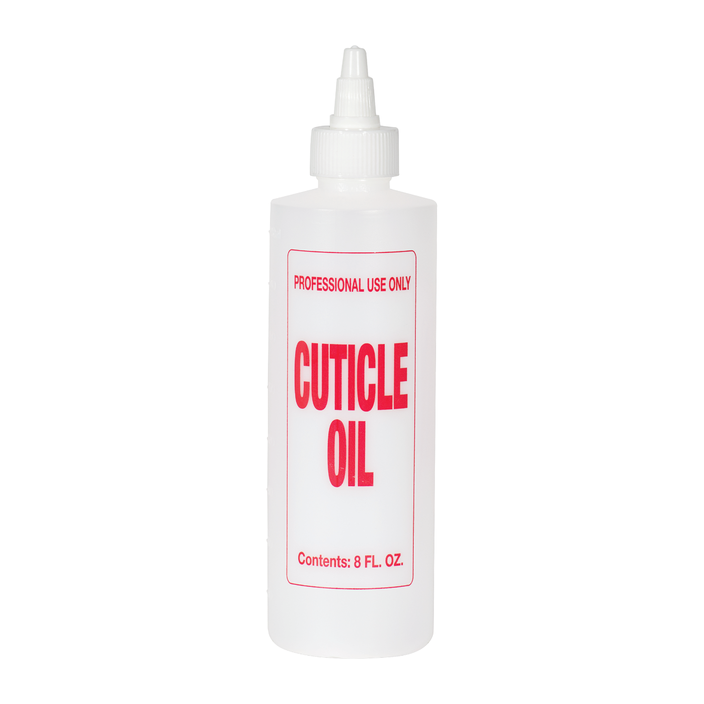 Imprinted Twist Top Bottle, Cuticle Oil, 8 oz.