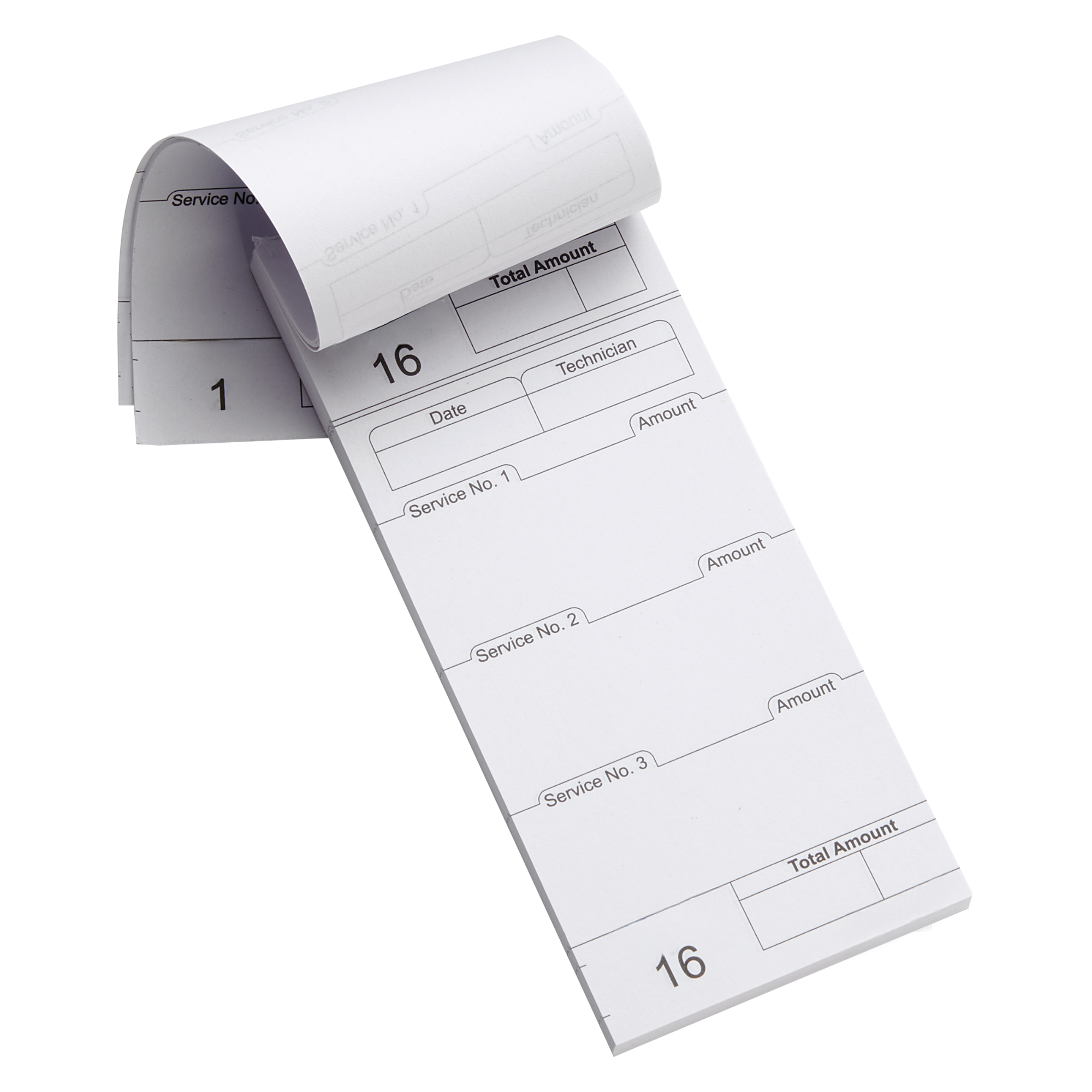Service Ticket Pad